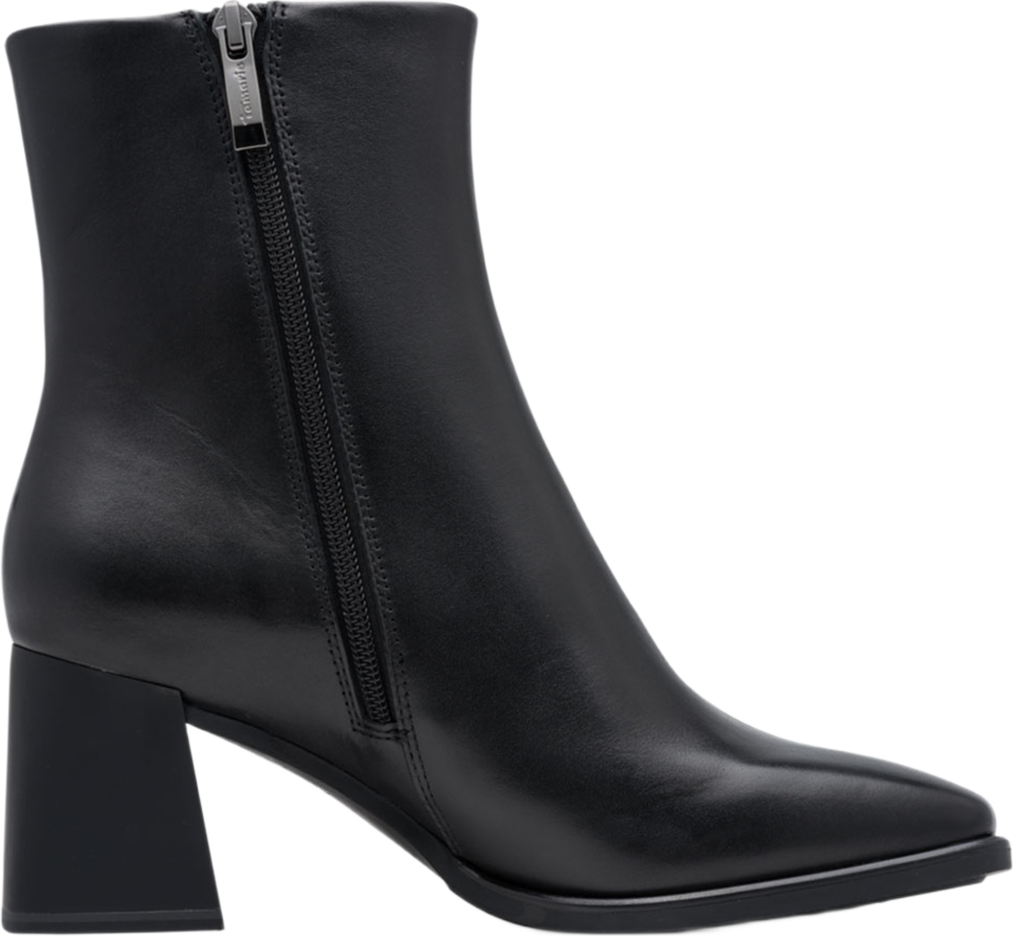 Boots, från Tamaris, i färgen Black Leather. Klicka för att öppna bilden i stort format