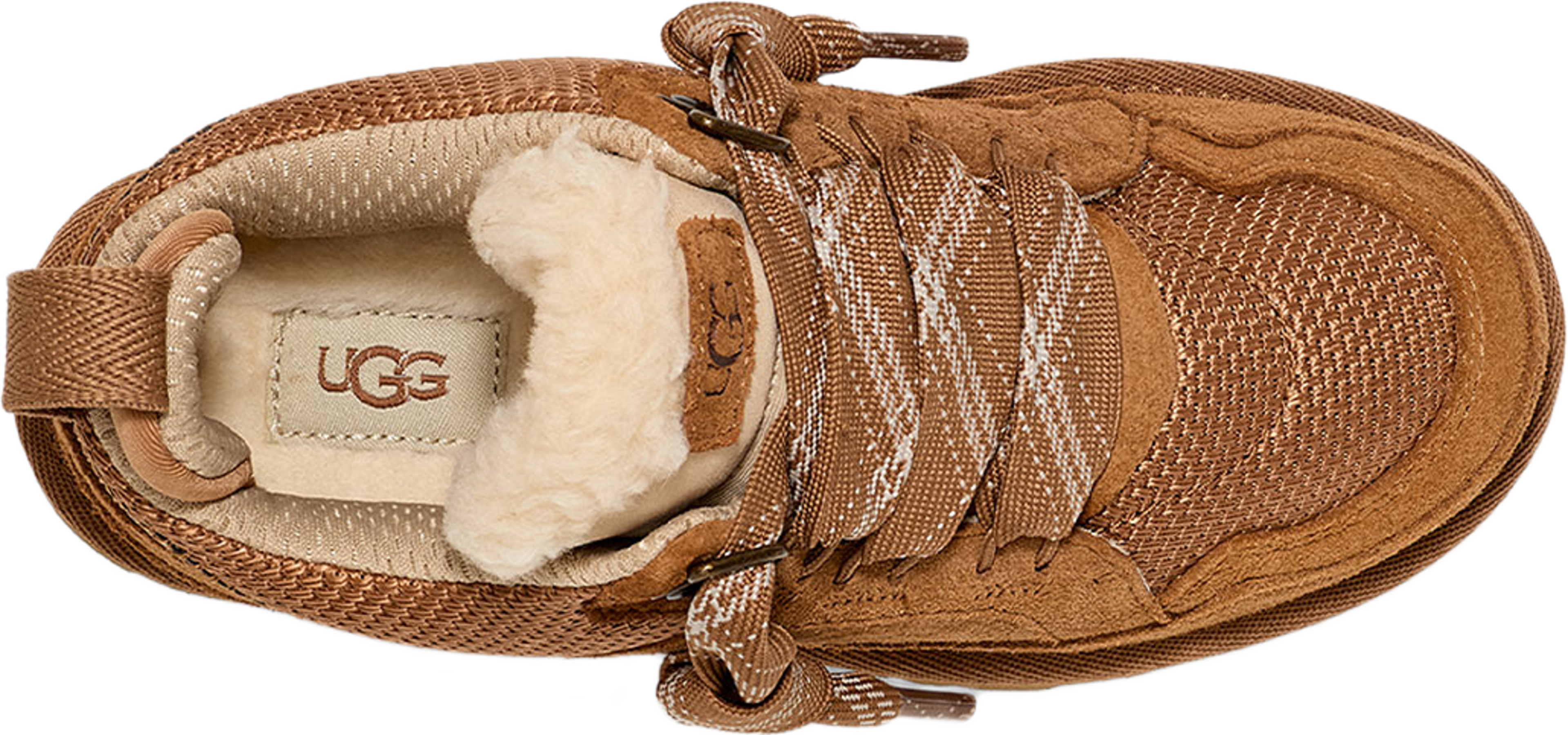 Kids Lowmel Sneaker, från Ugg, i färgen Chestnut. Klicka för att öppna bilden i stort format