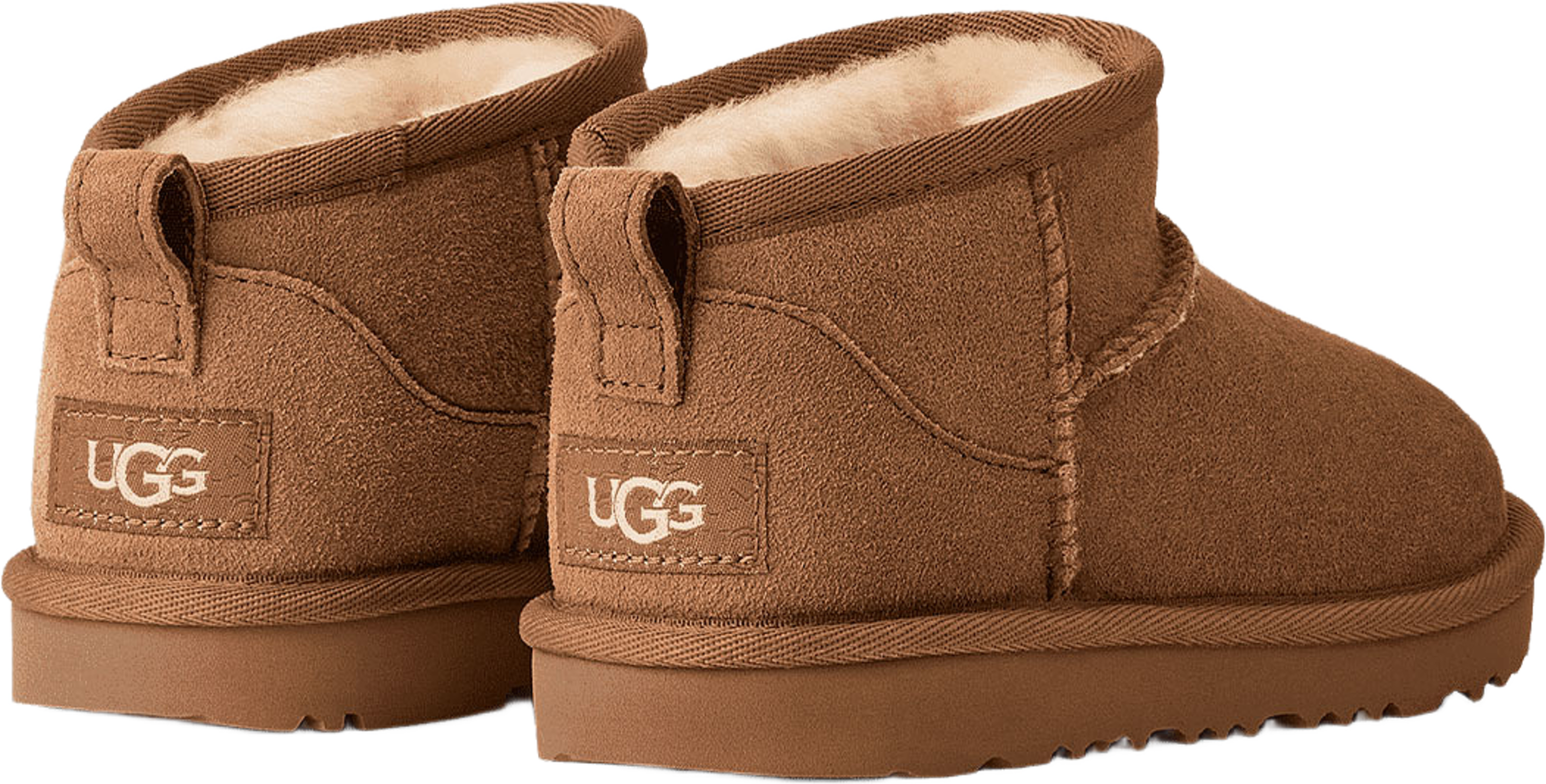Kids Classic Ultra Mini, från Ugg, i färgen Burnt Cedar. Klicka för att öppna bilden i stort format