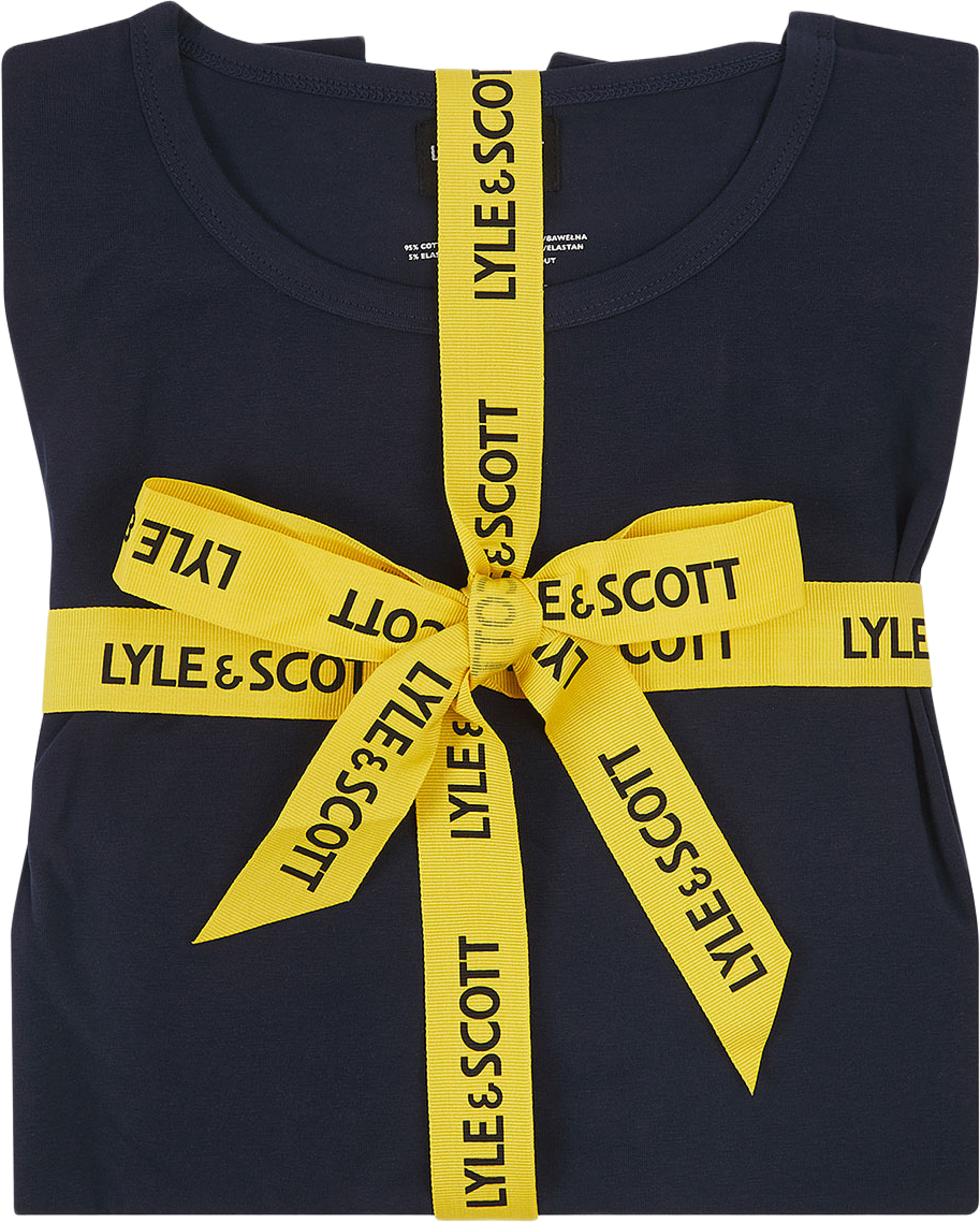 Pyjamas Marino, från Lyle & Scott, i färgen Peacoat Infinity Check. Klicka för att öppna bilden i stort format