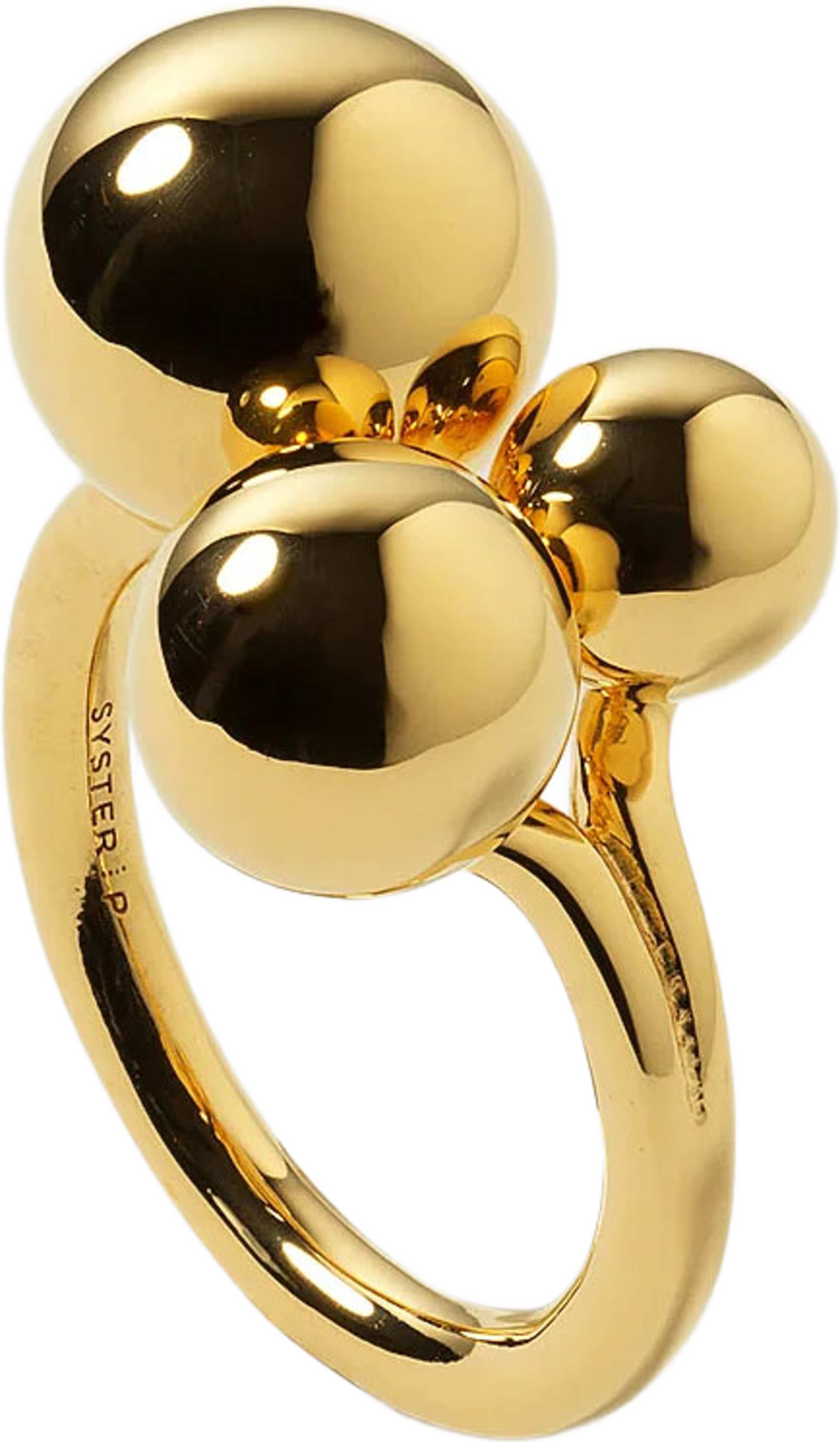 Universe Ring, från Syster P, i färgen Gold. Klicka för att öppna bilden i stort format