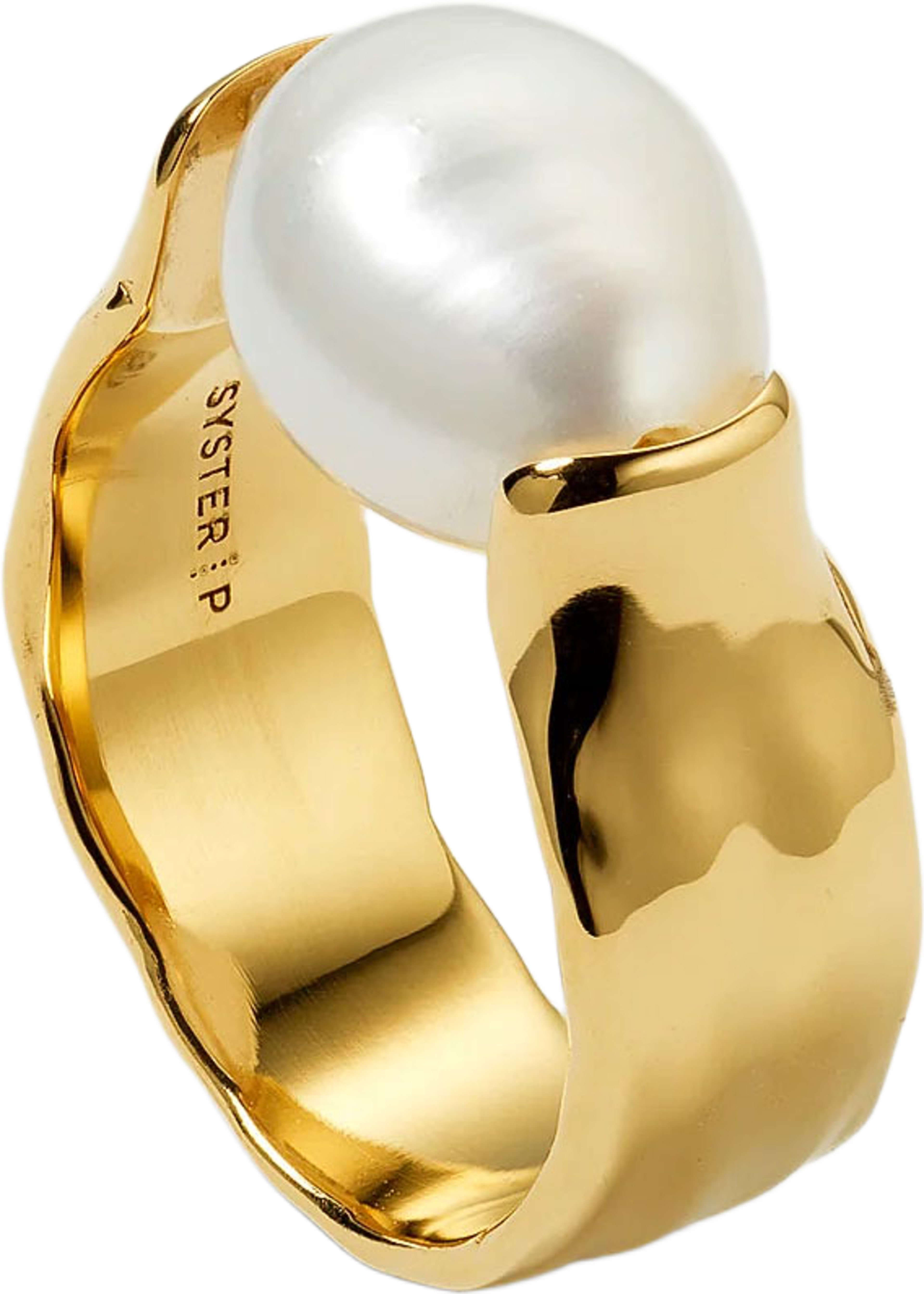 Paxton Ring, från Syster P, i färgen Gold. Klicka för att öppna bilden i stort format