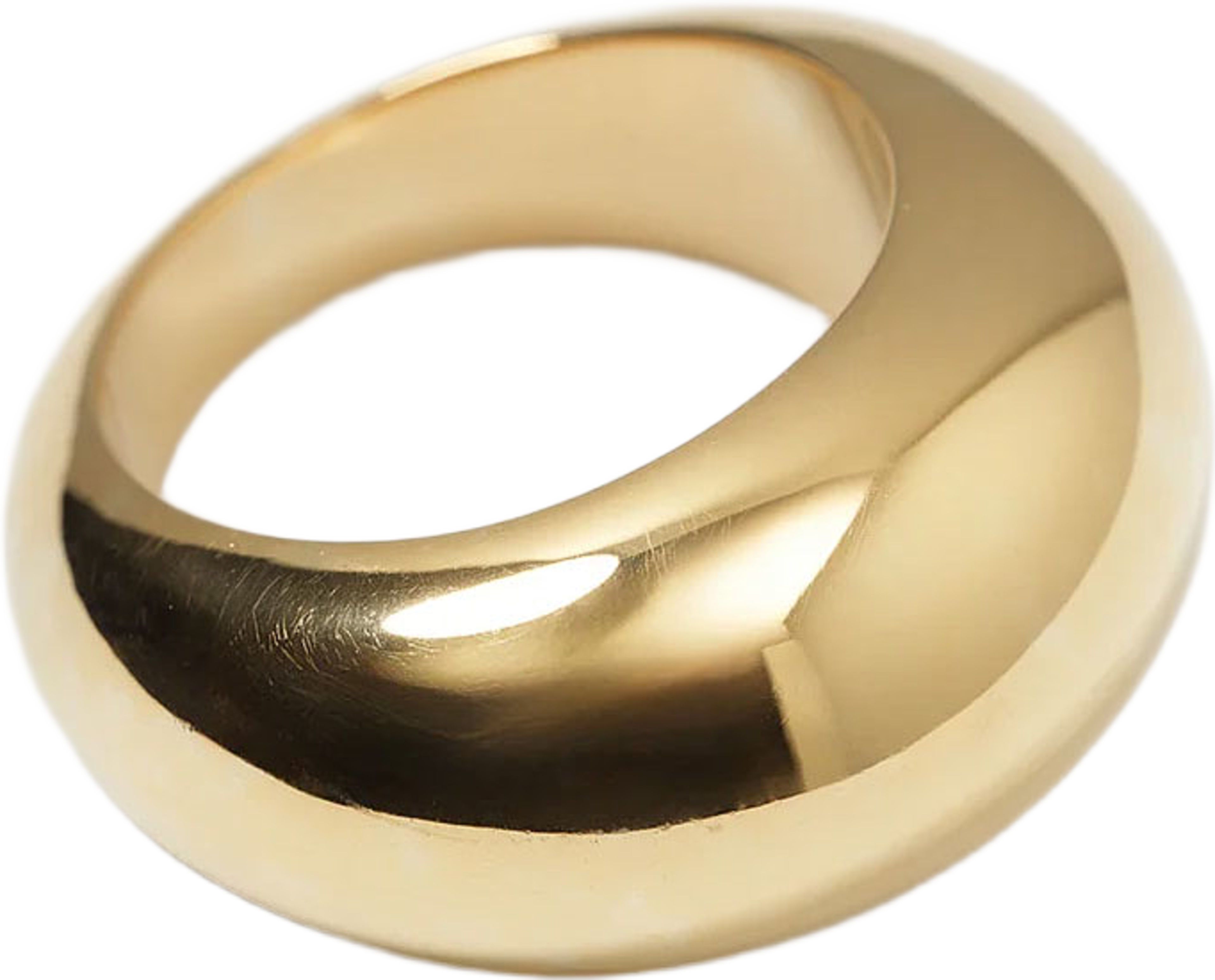 Bolded Big Ring, från Syster P, i färgen Gold. Klicka för att öppna bilden i stort format