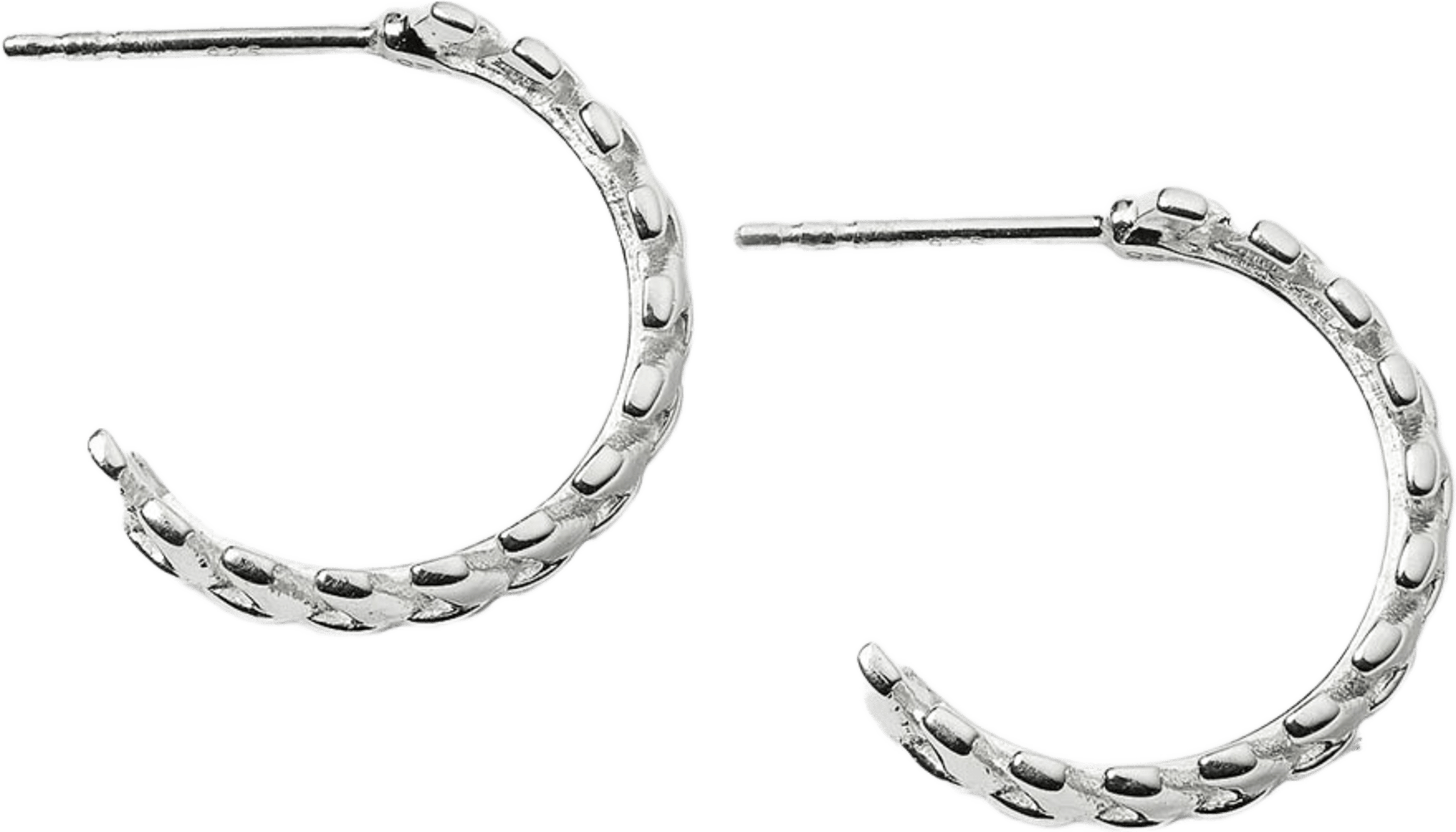 Layers Olivia Hoops Earrings, från Syster P, i färgen Silver. Klicka för att öppna bilden i stort format