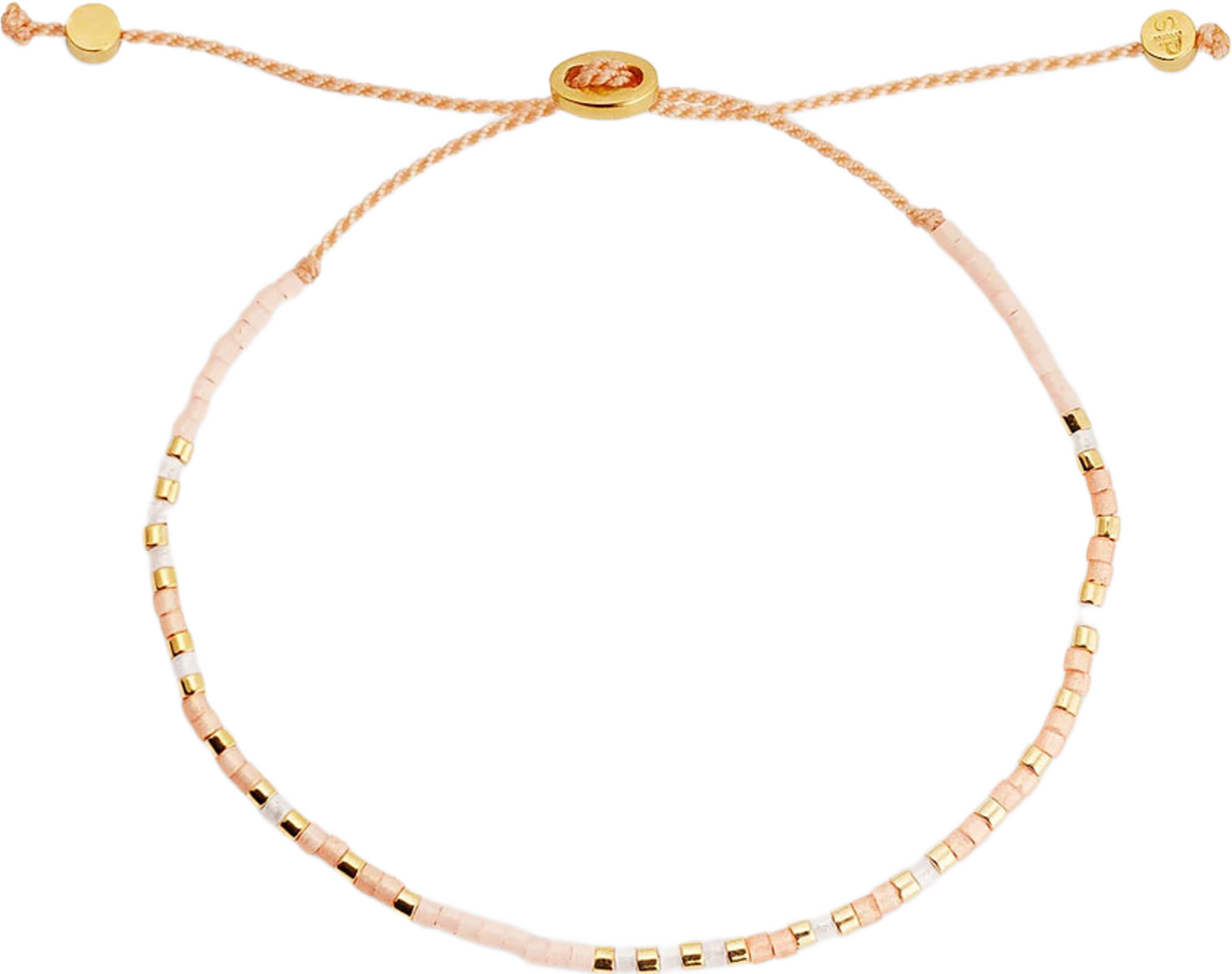 Code bracelet, från Syster P, i färgen Stay Strong Gold. Klicka för att öppna bilden i stort format