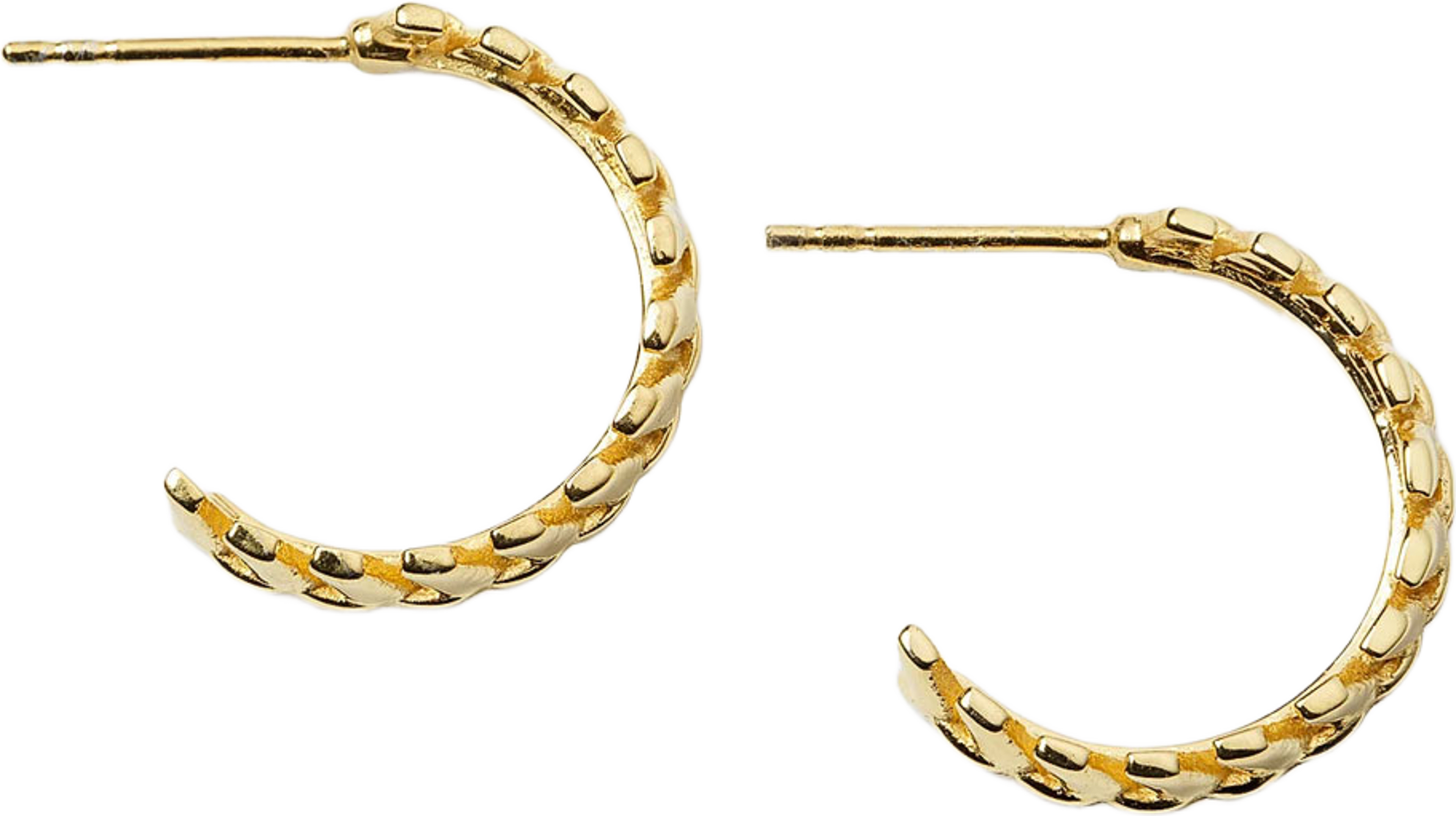Layers Olivia Hoops Earrings, från Syster P, i färgen Gold. Klicka för att öppna bilden i stort format