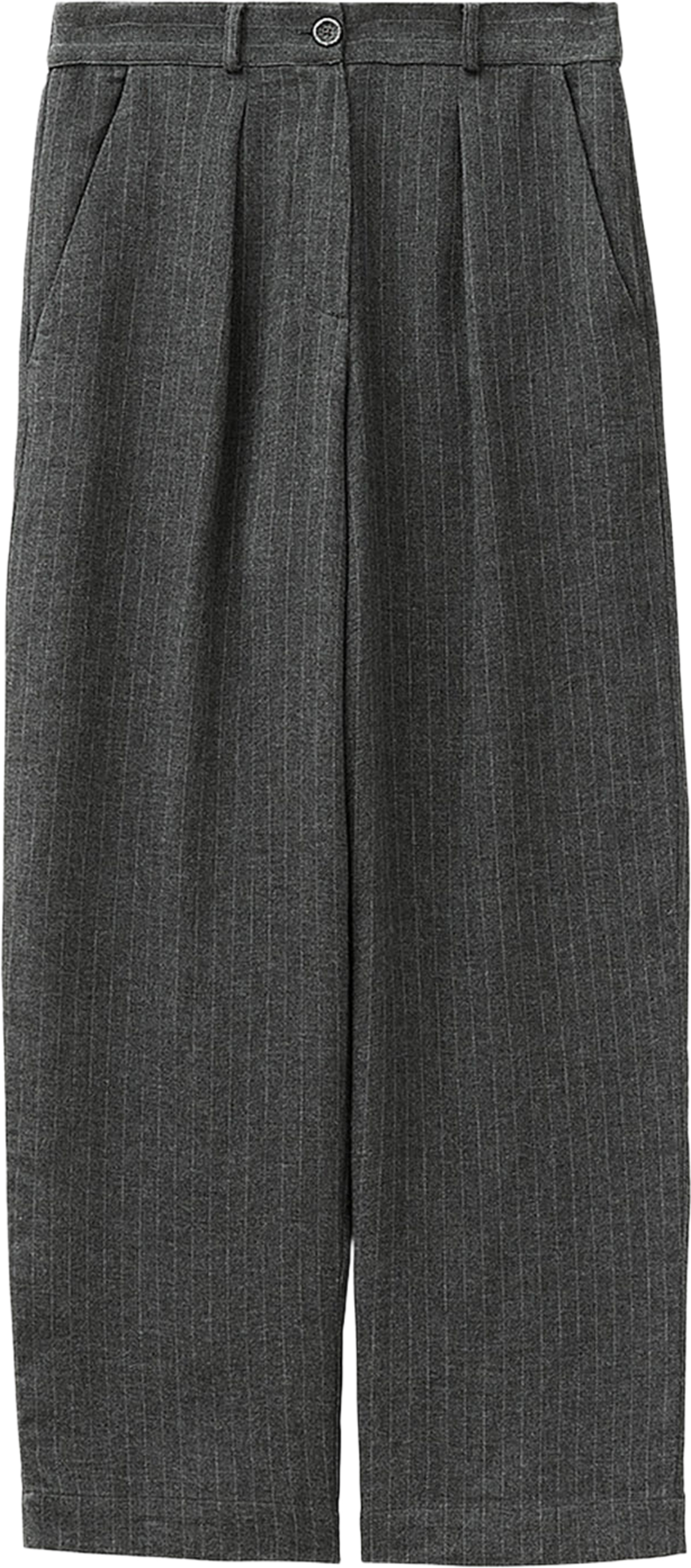 Line Pants, från A Part Of The Art, i färgen Charcole Pinstripe. Klicka för att öppna bilden i stort format
