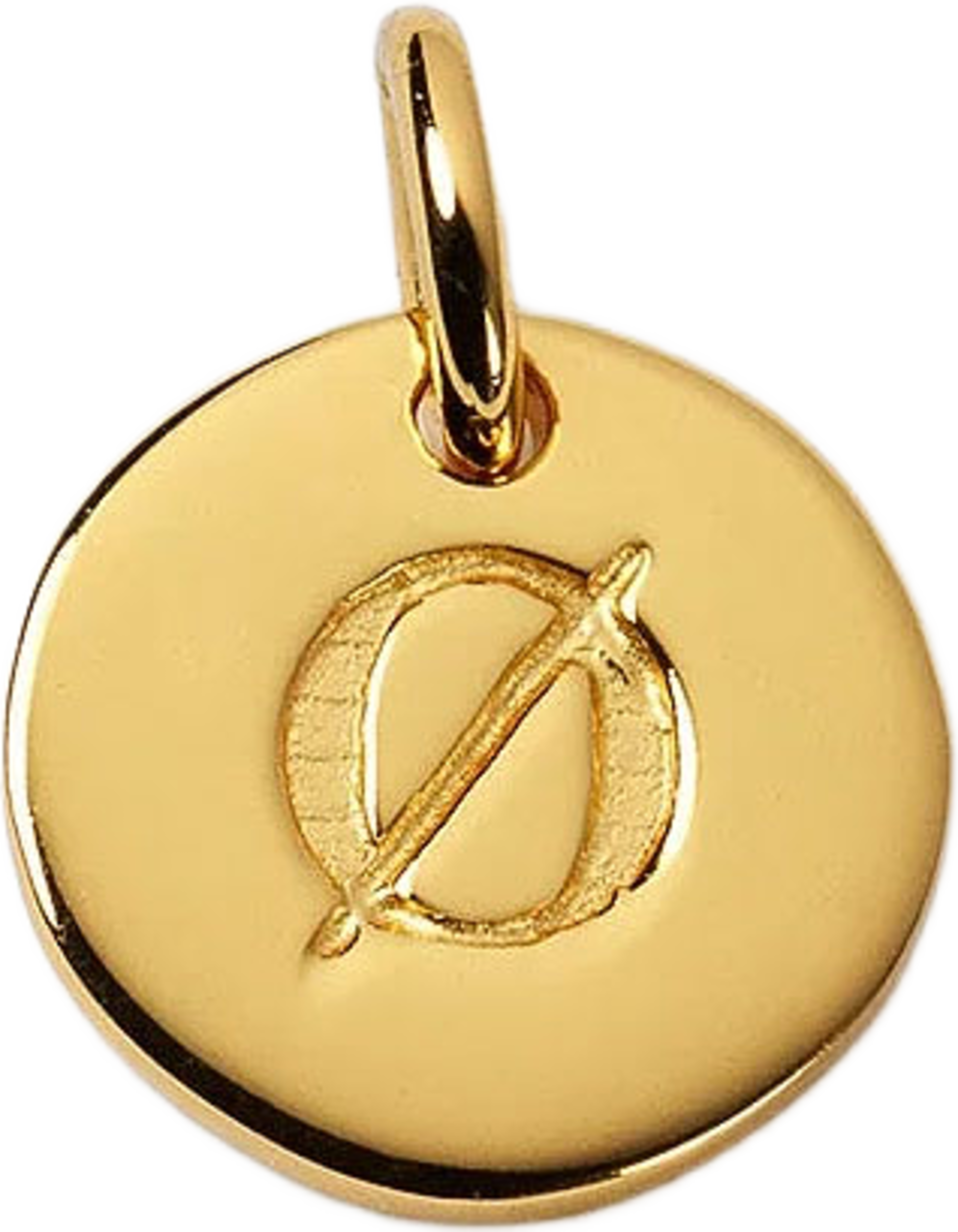 Beloved Mini Letter, från Syster P, i färgen Ø - Gold. Klicka för att öppna bilden i stort format