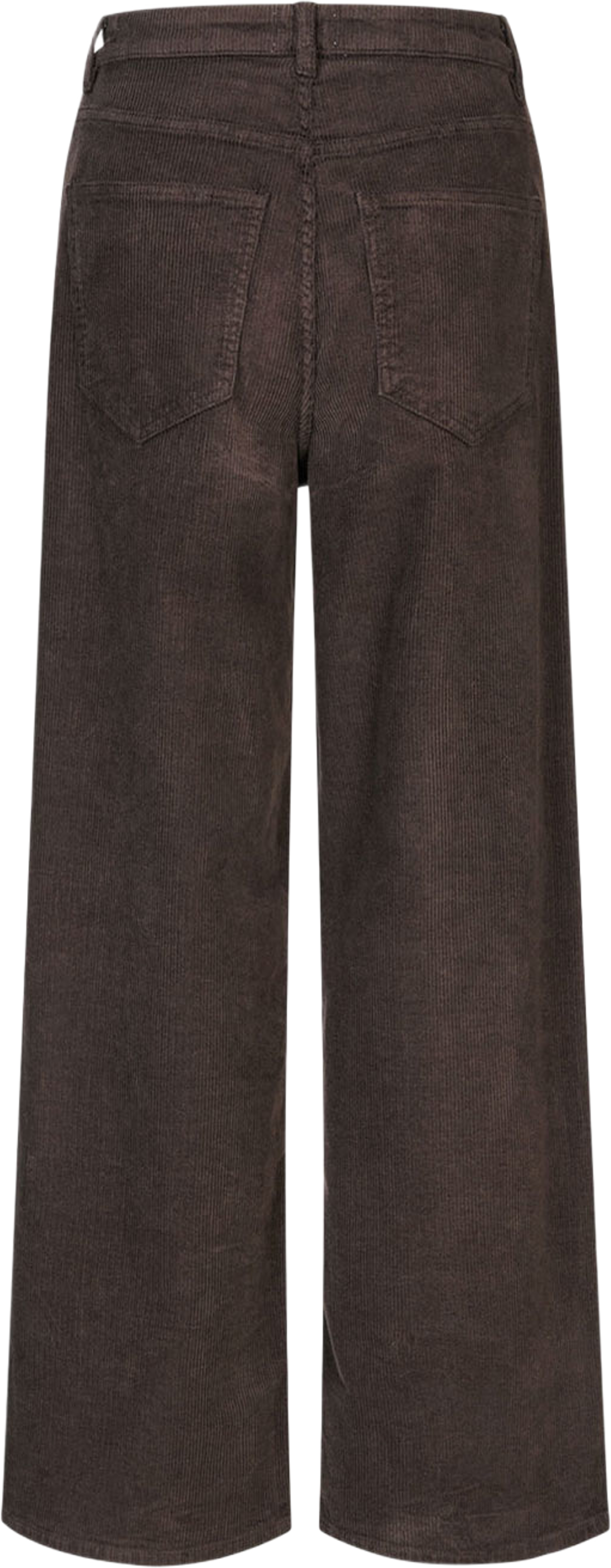 AbbyFV 393 Corduroy Trousers, från Five Units, i färgen Dark Coffee Corduroy. Klicka för att öppna bilden i stort format