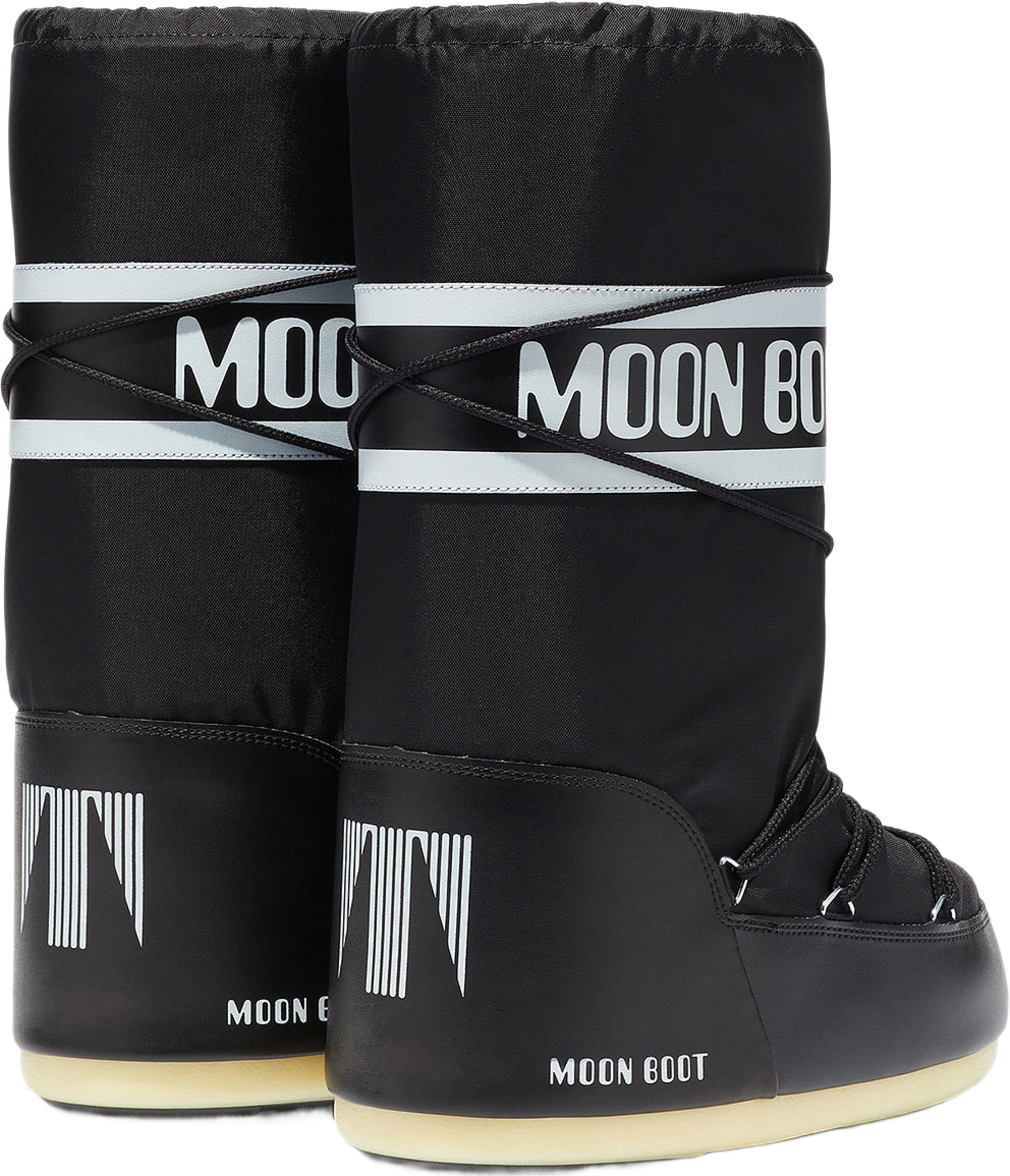 Moon Boots Kids Icon Nylon, från Moon Boot, i färgen Black. Klicka för att öppna bilden i stort format