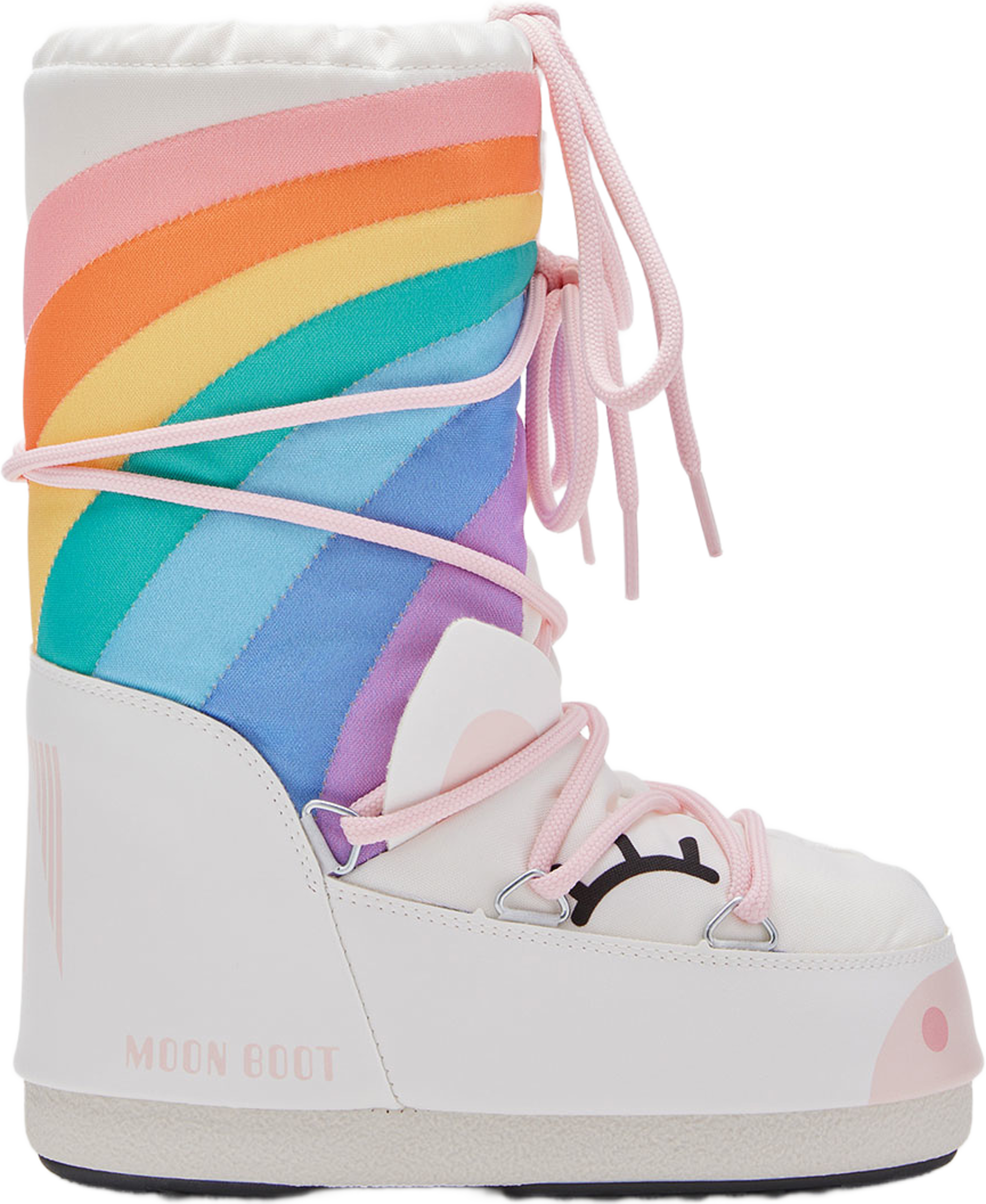 Moon Boot Kids Icon Unicorn, från Moon Boot, i färgen White/Multicolor. Klicka för att öppna bilden i stort format