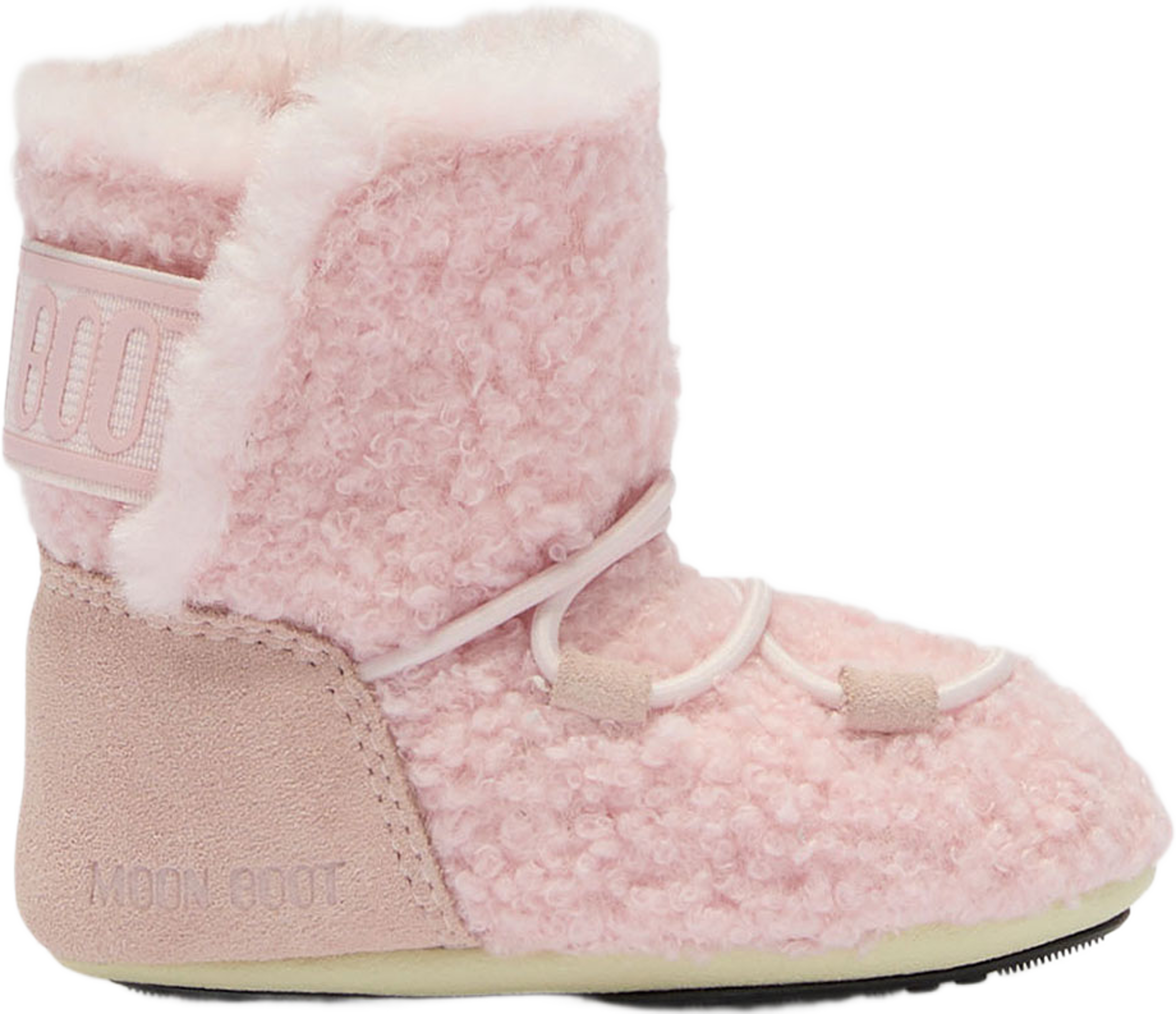 Moon Boot Kids Crib Teddy, från Moon Boot, i färgen Dusty Pink. Klicka för att öppna bilden i stort format