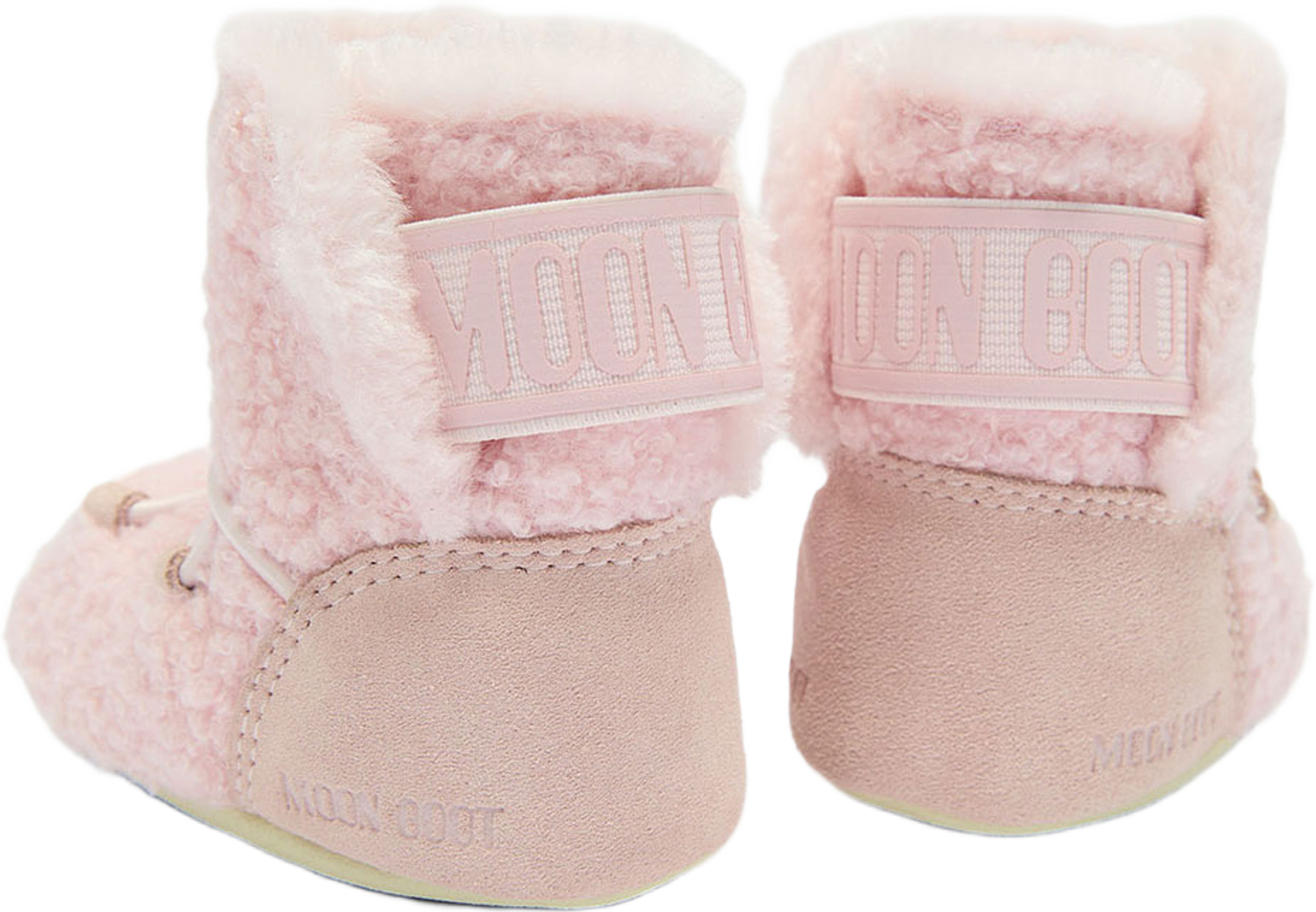 Moon Boot Kids Crib Teddy, från Moon Boot, i färgen Dusty Pink. Klicka för att öppna bilden i stort format