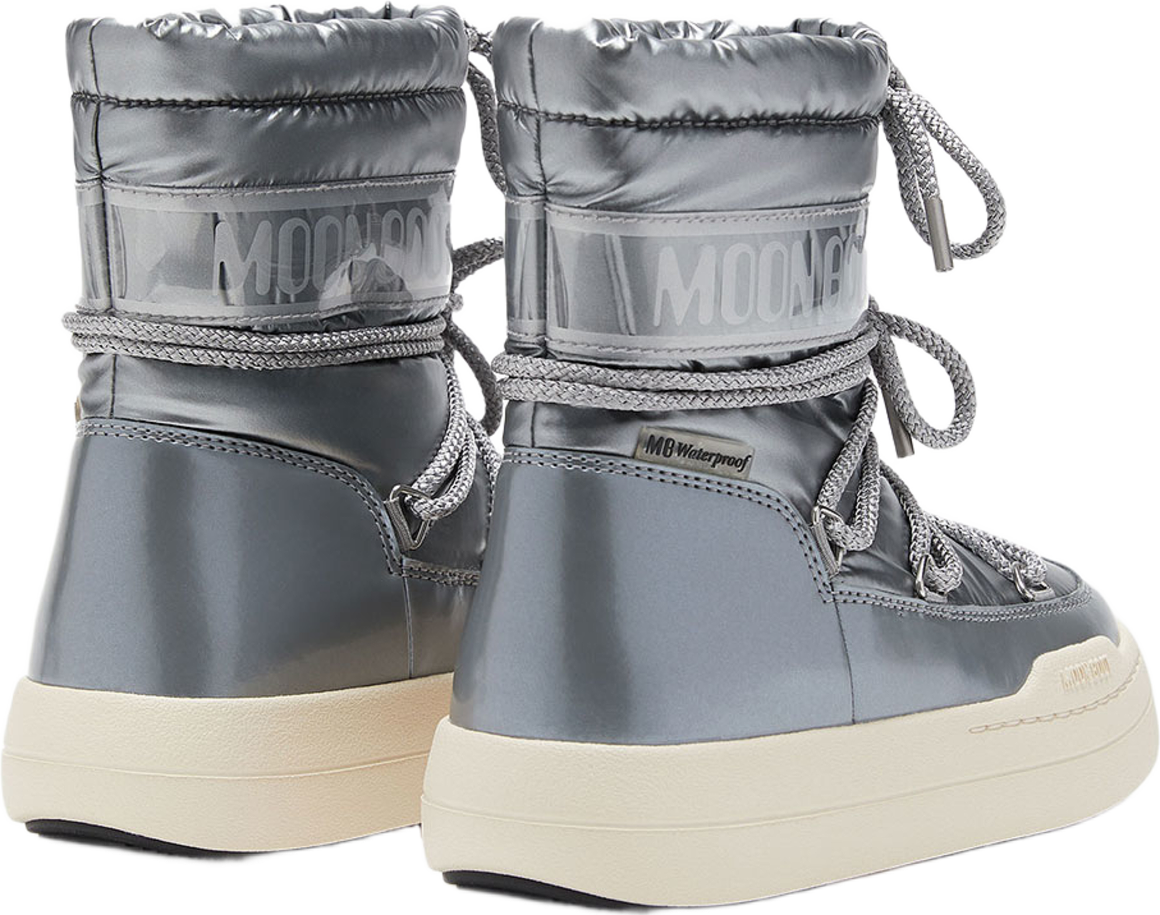 Moon Boots Kids Jr Park Boot, från Moon Boot, i färgen Silver. Klicka för att öppna bilden i stort format