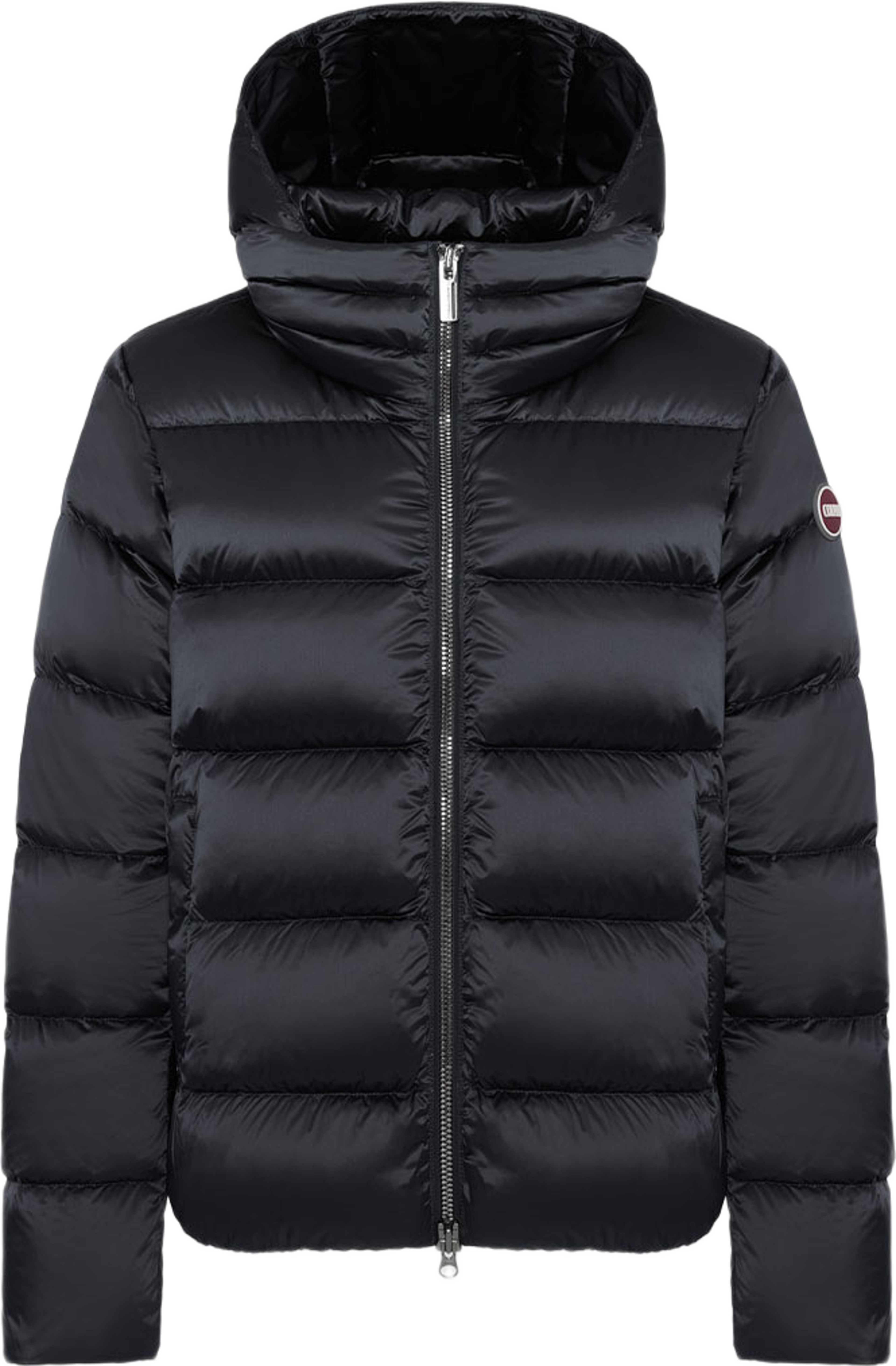 High Neck Hooded Jacket, från Colmar, i färgen Black. Klicka för att öppna bilden i stort format