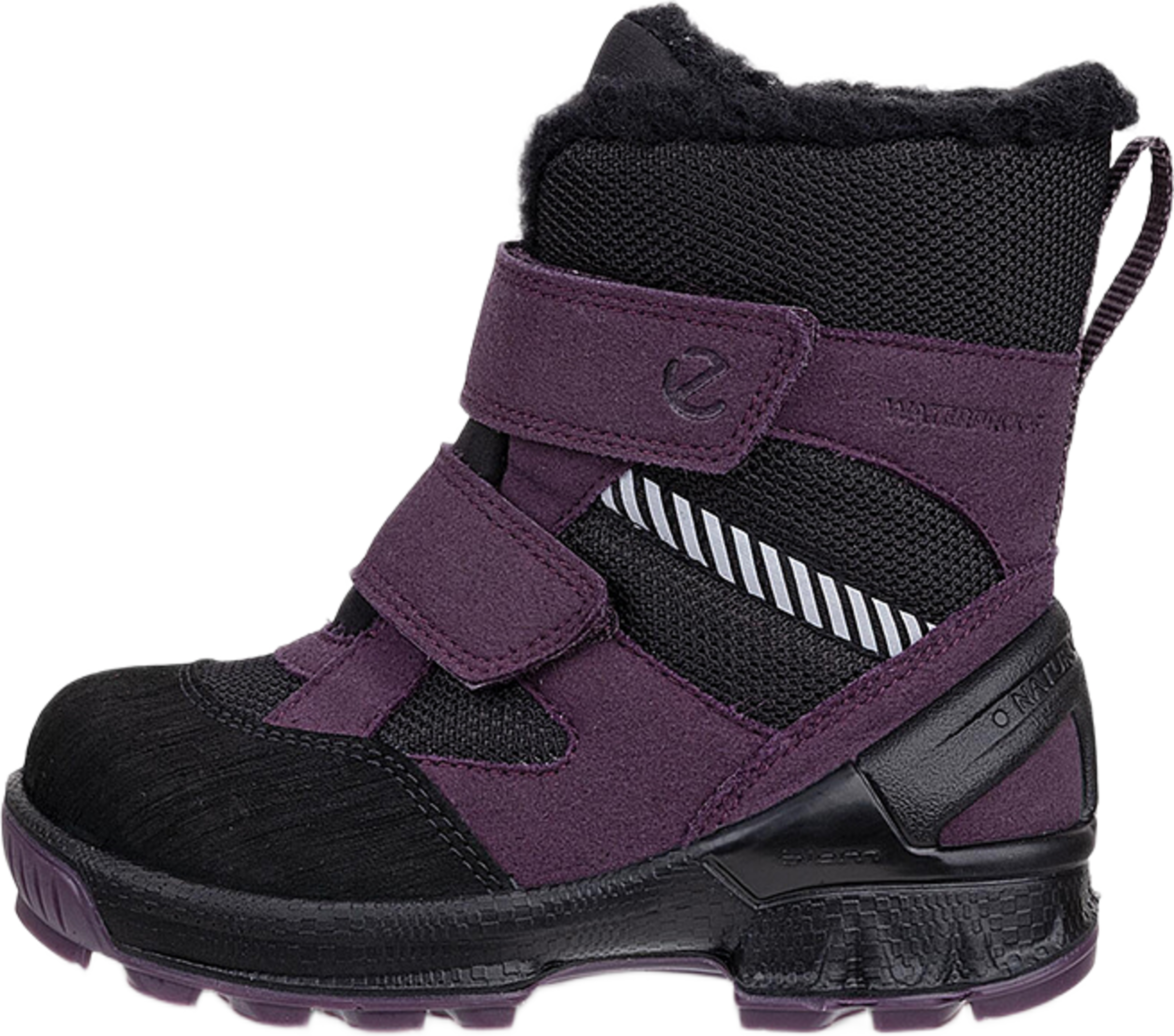 ECCO Biom Hike Infant, från ECCO, i färgen Black/Mauve/Black. Klicka för att öppna bilden i stort format