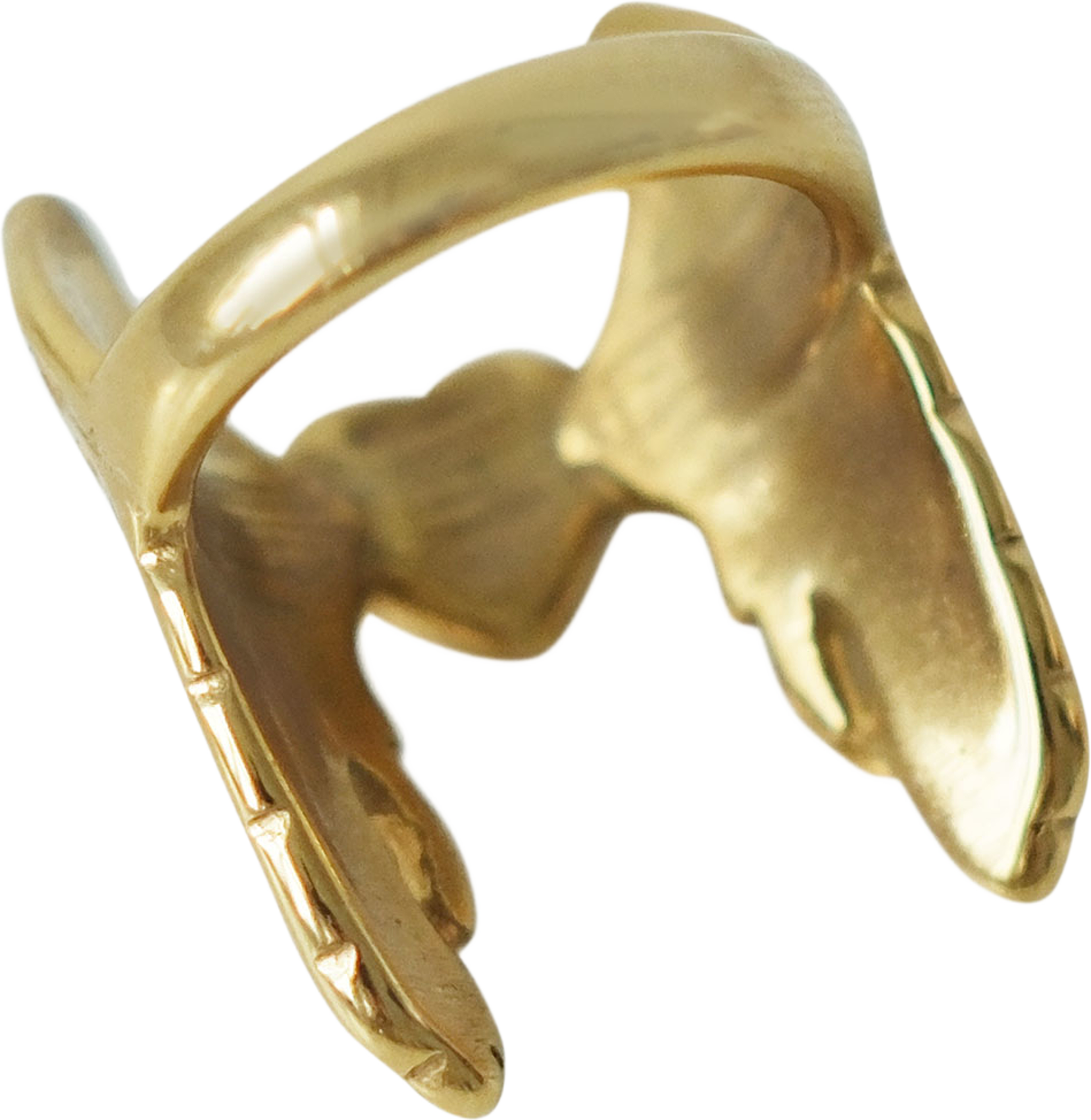 Angel Ring, från WOS, i färgen Gold. Klicka för att öppna bilden i stort format
