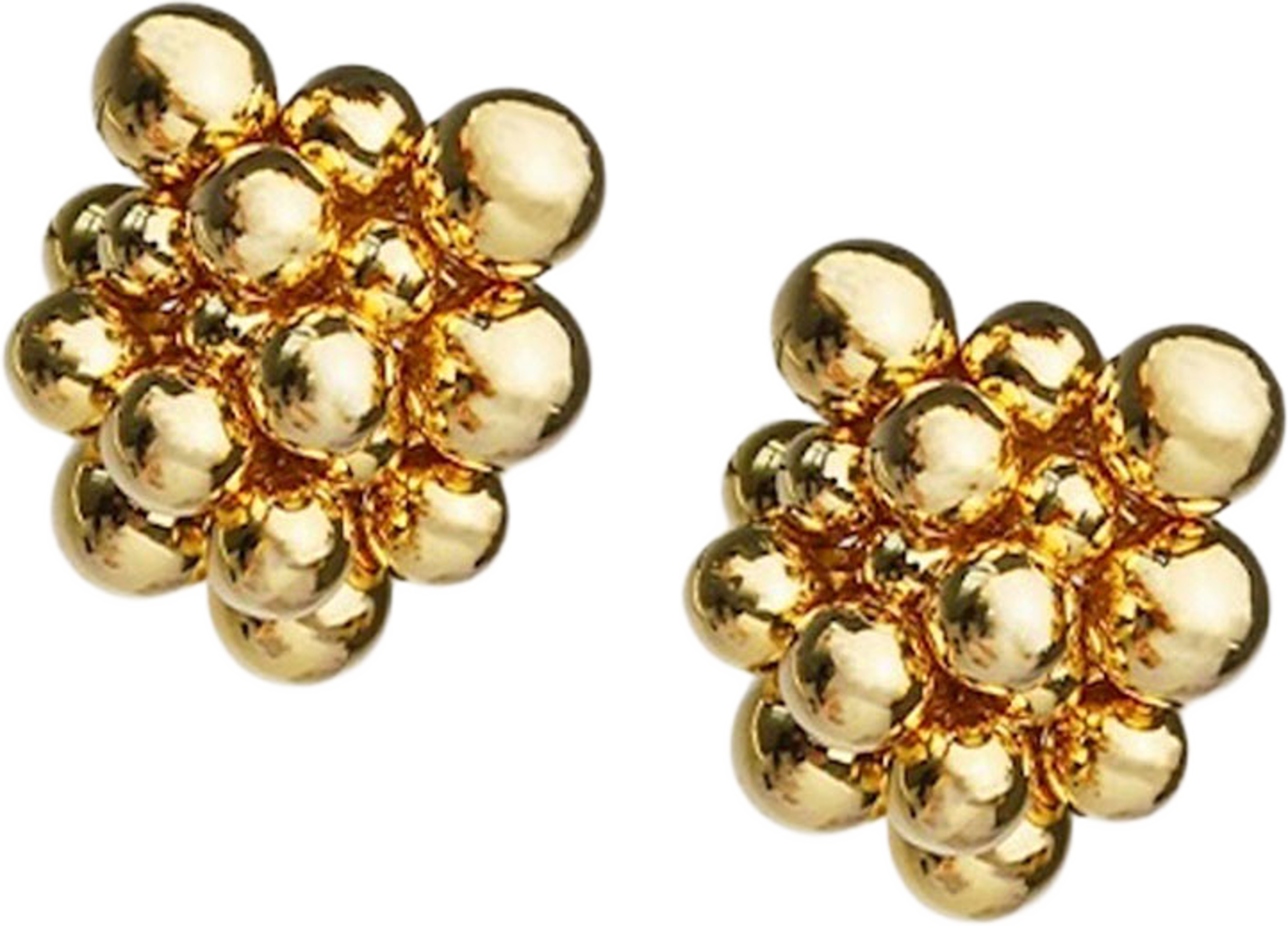 Manilla Earrings, från WOS, i färgen Gold. Klicka för att öppna bilden i stort format