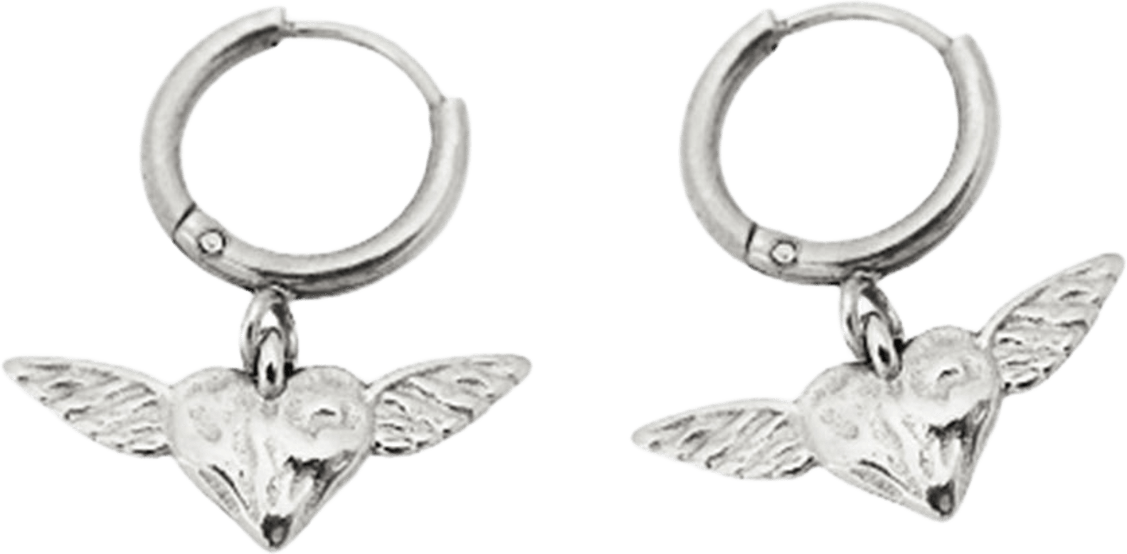 Veja Wing Earrings, från WOS, i färgen Silver. Klicka för att öppna bilden i stort format