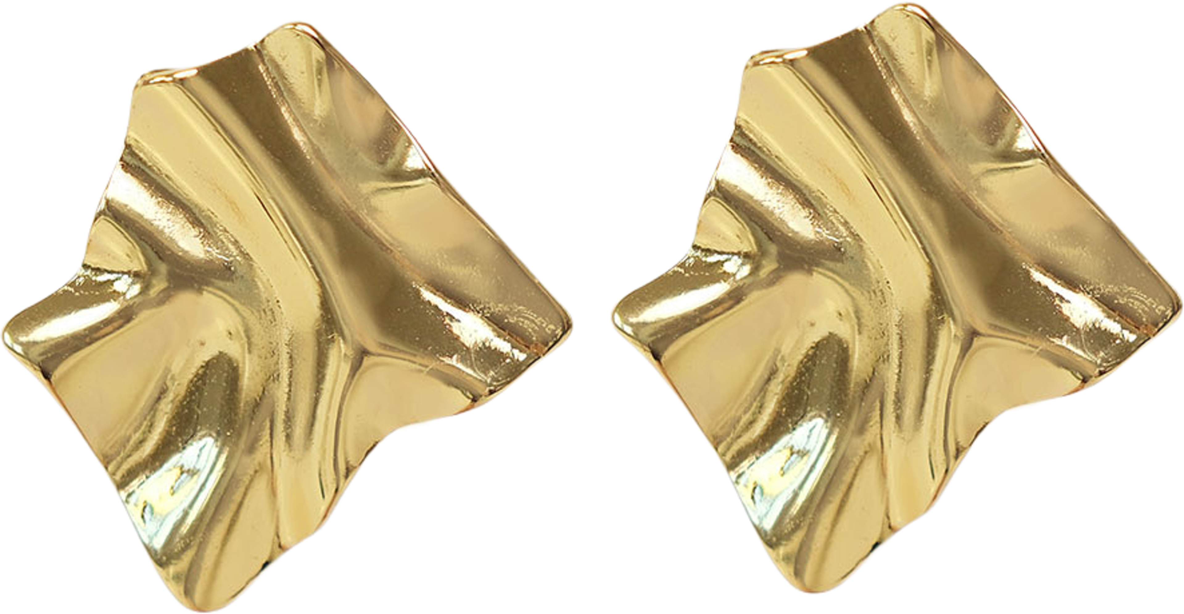 Ann Earrings, från WOS, i färgen Gold. Klicka för att öppna bilden i stort format