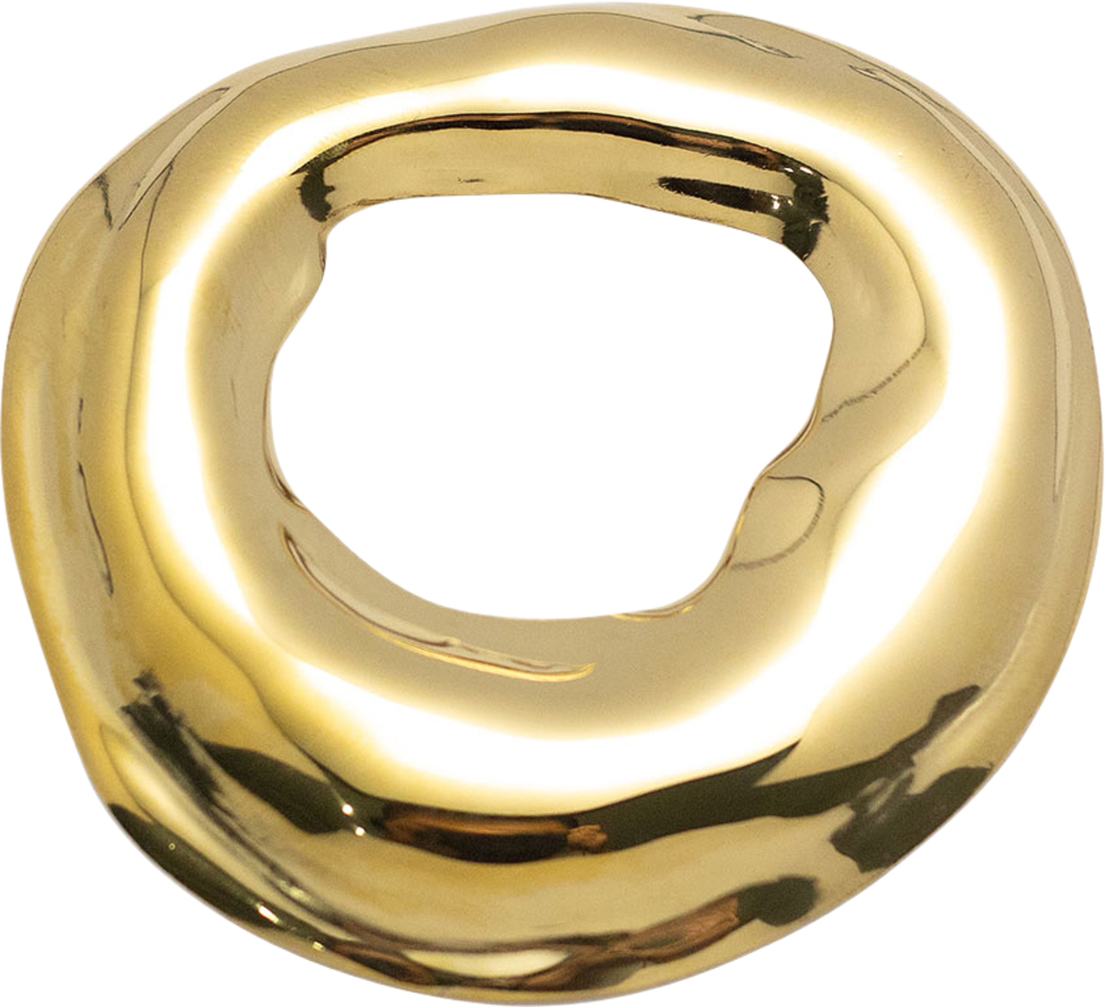 Elin Big Brooch, från WOS, i färgen Gold. Klicka för att öppna bilden i stort format