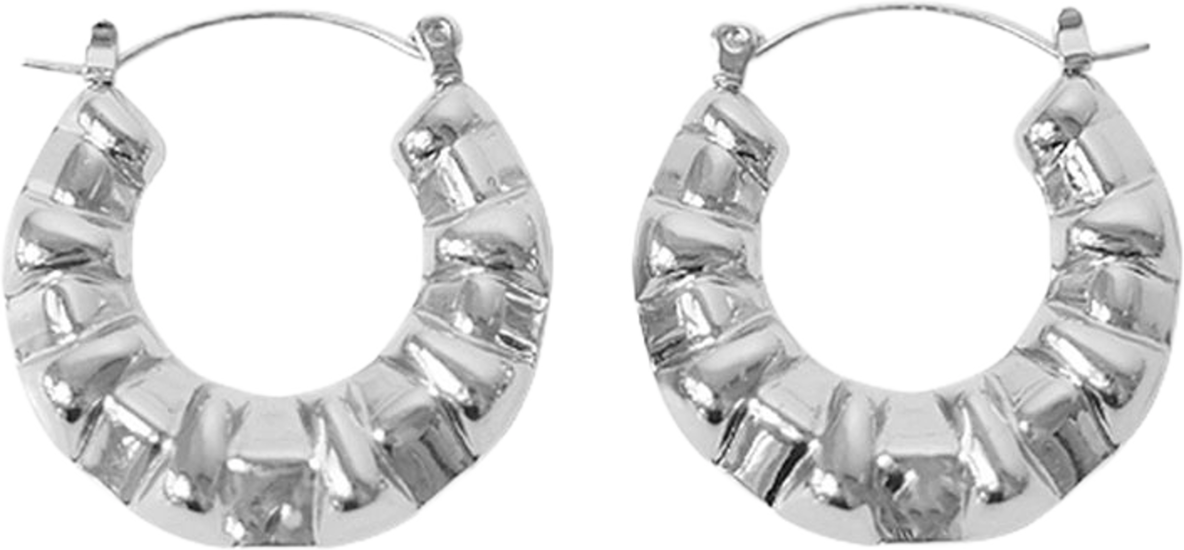 Lidia Earrings, från WOS, i färgen Silver. Klicka för att öppna bilden i stort format
