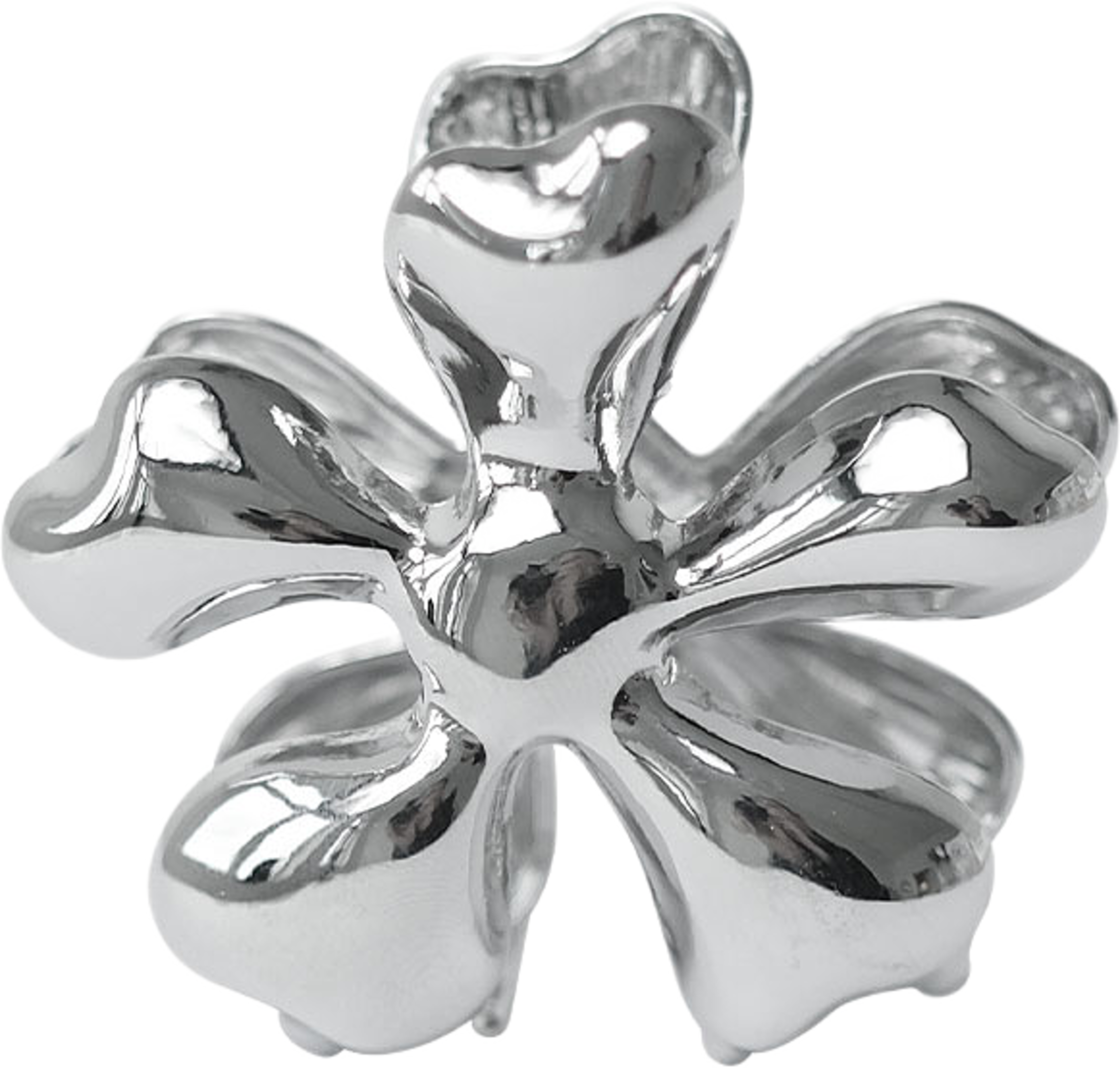 Flower Hair Clip, från WOS, i färgen Silver. Klicka för att öppna bilden i stort format