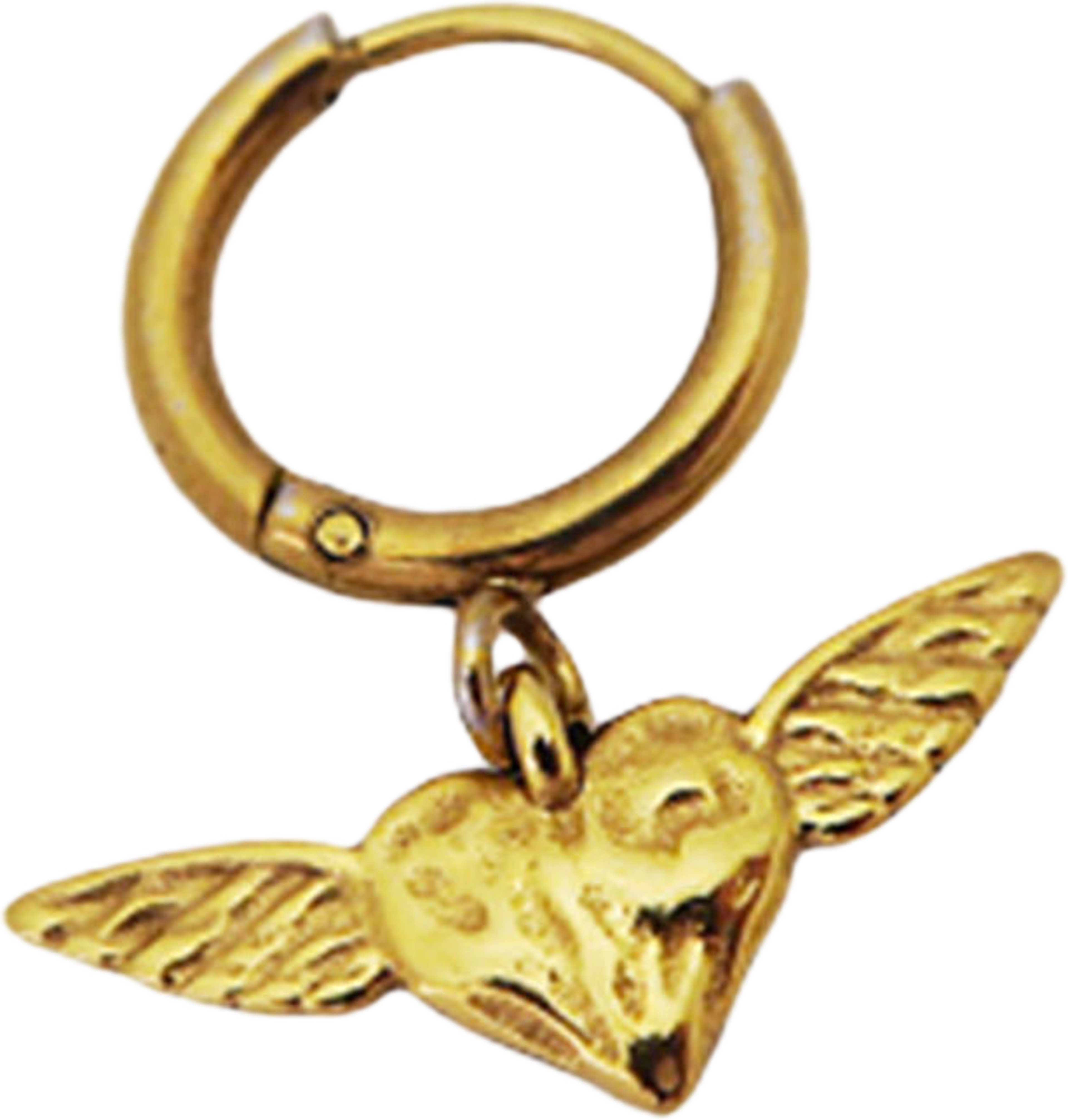 Veja Wing Single Earrings, från WOS, i färgen Gold. Klicka för att öppna bilden i stort format