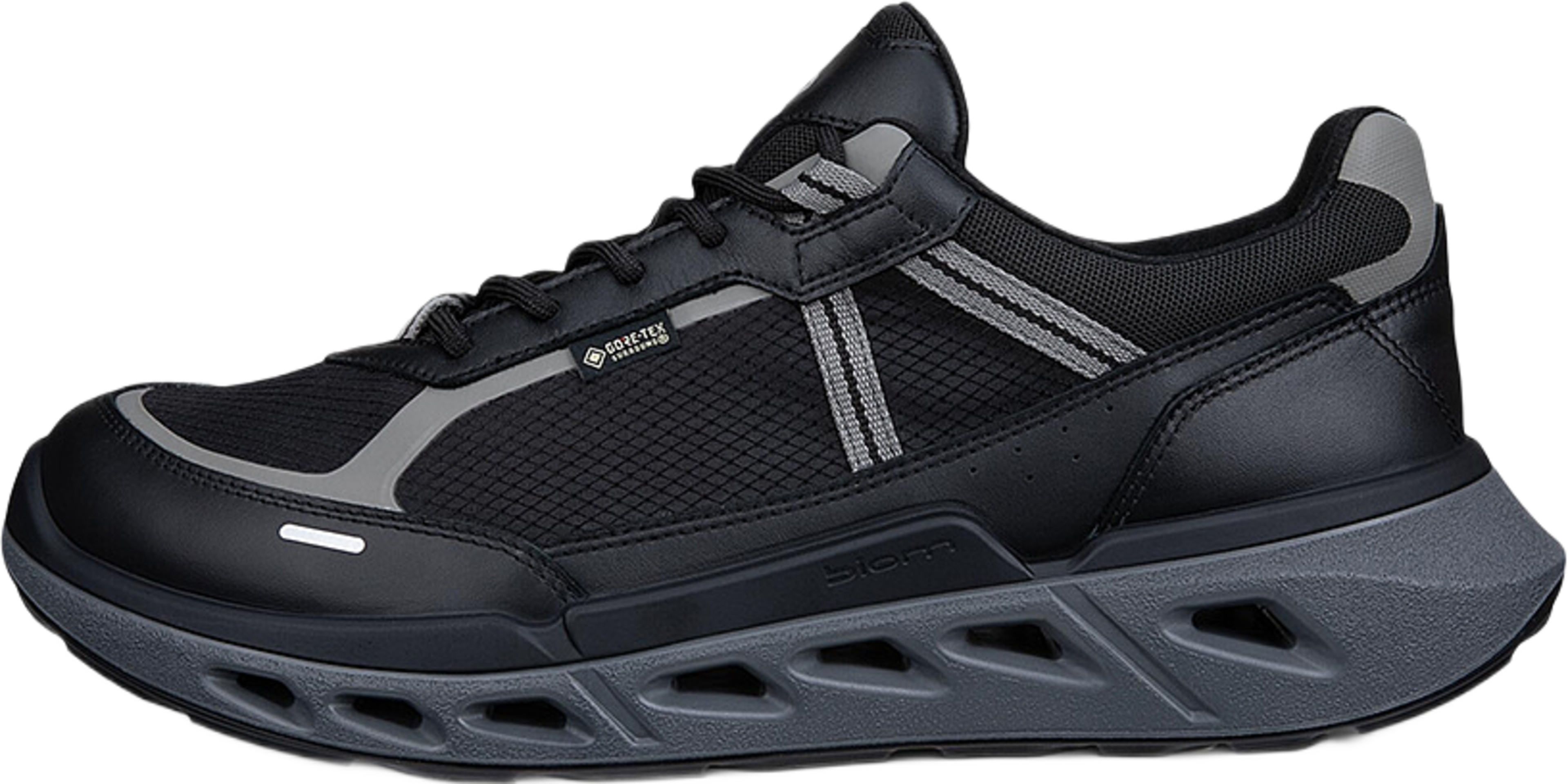 Biom 720 M, från ECCO, i färgen Black/Steel/Black/Black. Klicka för att öppna bilden i stort format