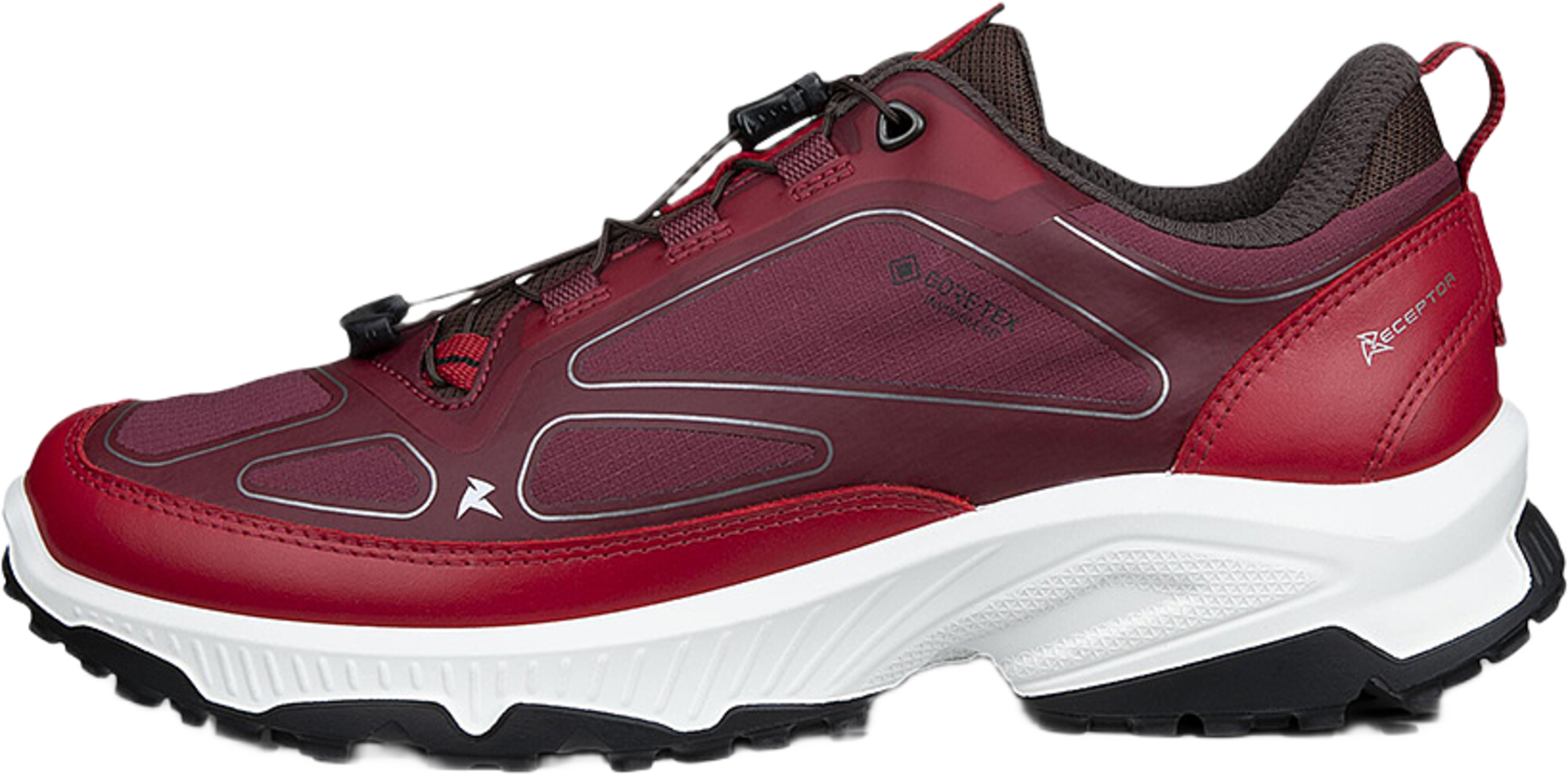 ECCO Receptor XP W, från ECCO, i färgen Chili Red/Dark Ruby/Mocha. Klicka för att öppna bilden i stort format