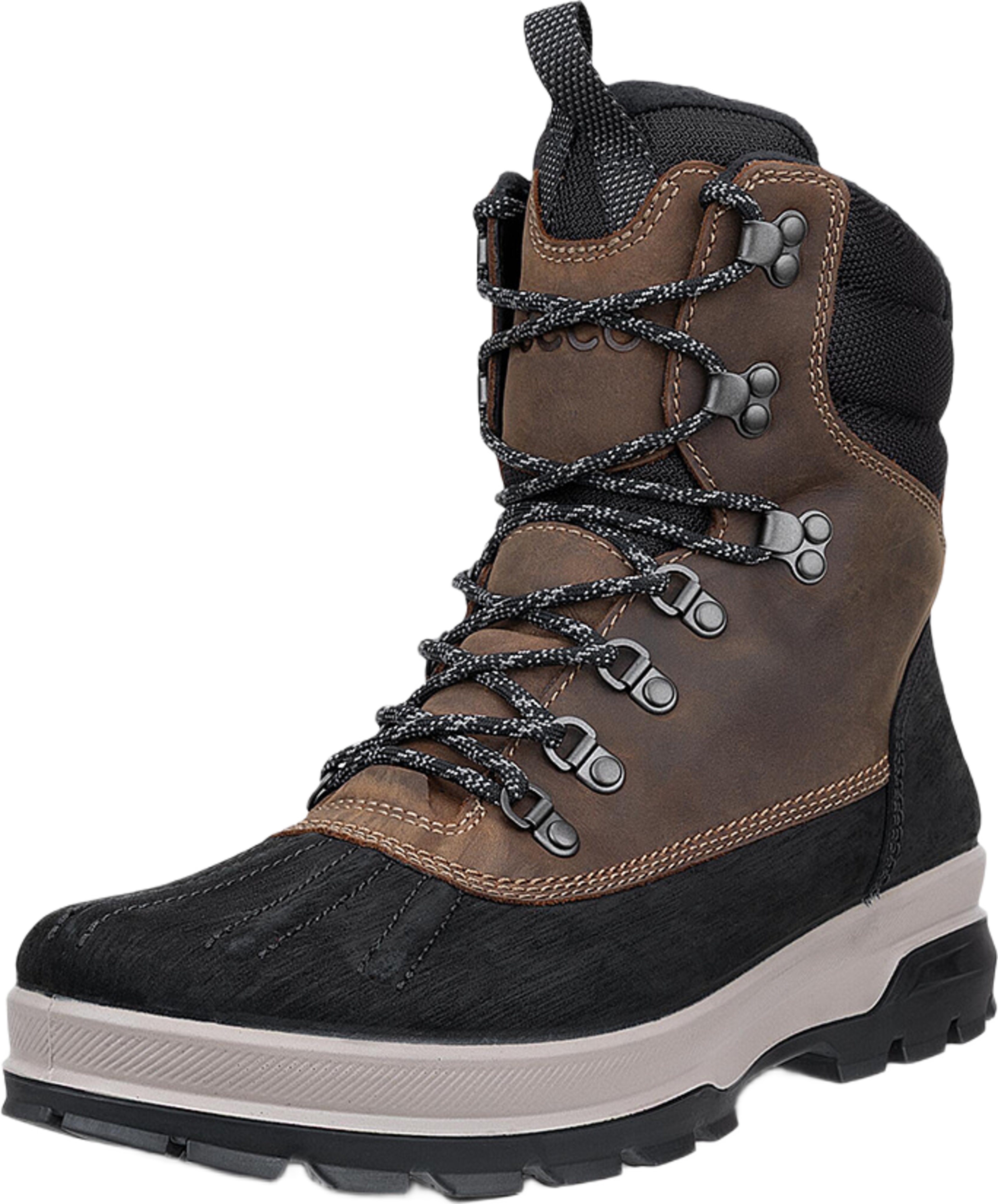 ECCO Rugged Track, från ECCO, i färgen Black/Camel/Black. Klicka för att öppna bilden i stort format