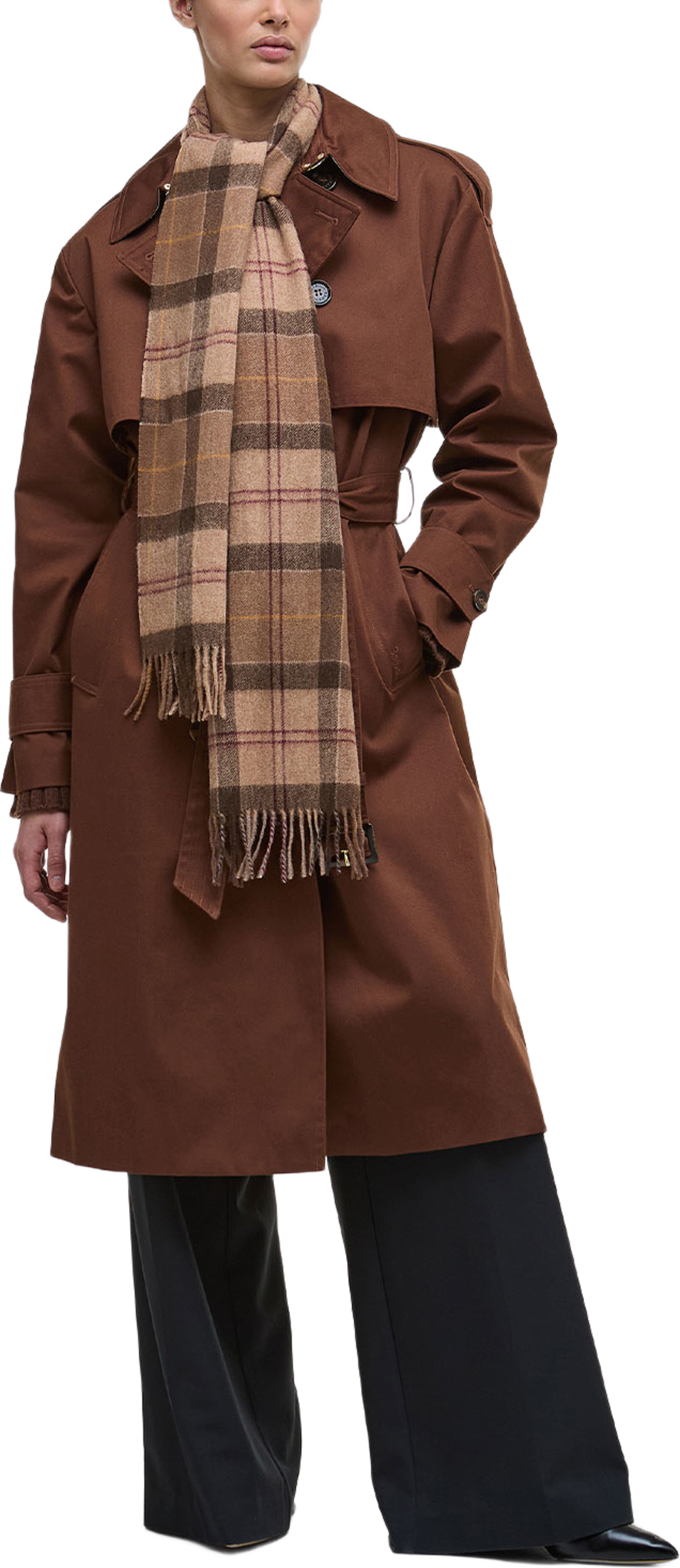 Scarf Tartan, från Barbour, i färgen Muted Tartan. Klicka för att öppna bilden i stort format