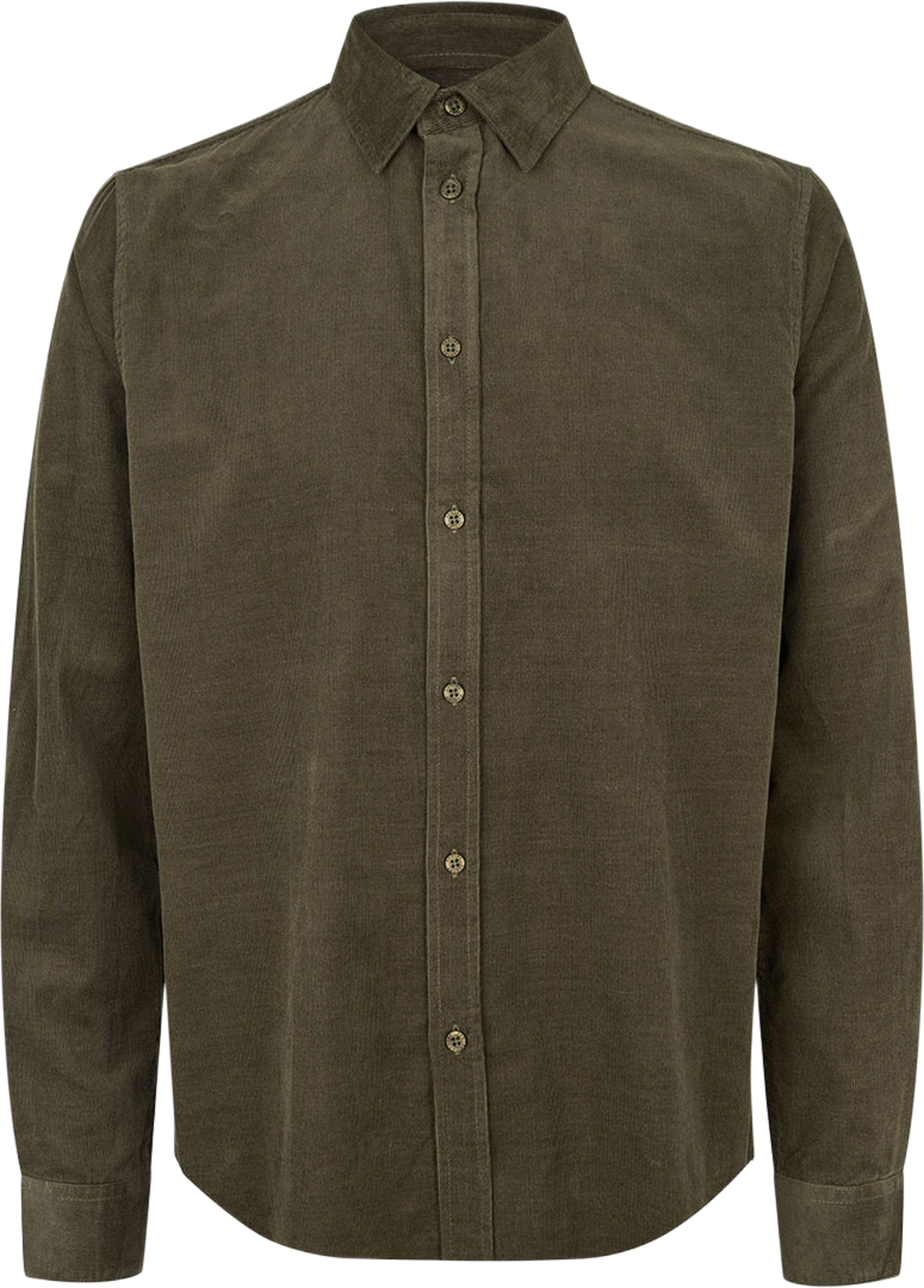Saliam NX shirt 10504, från SAMSOE SAMSOE, i färgen Forest Night. Klicka för att öppna bilden i stort format