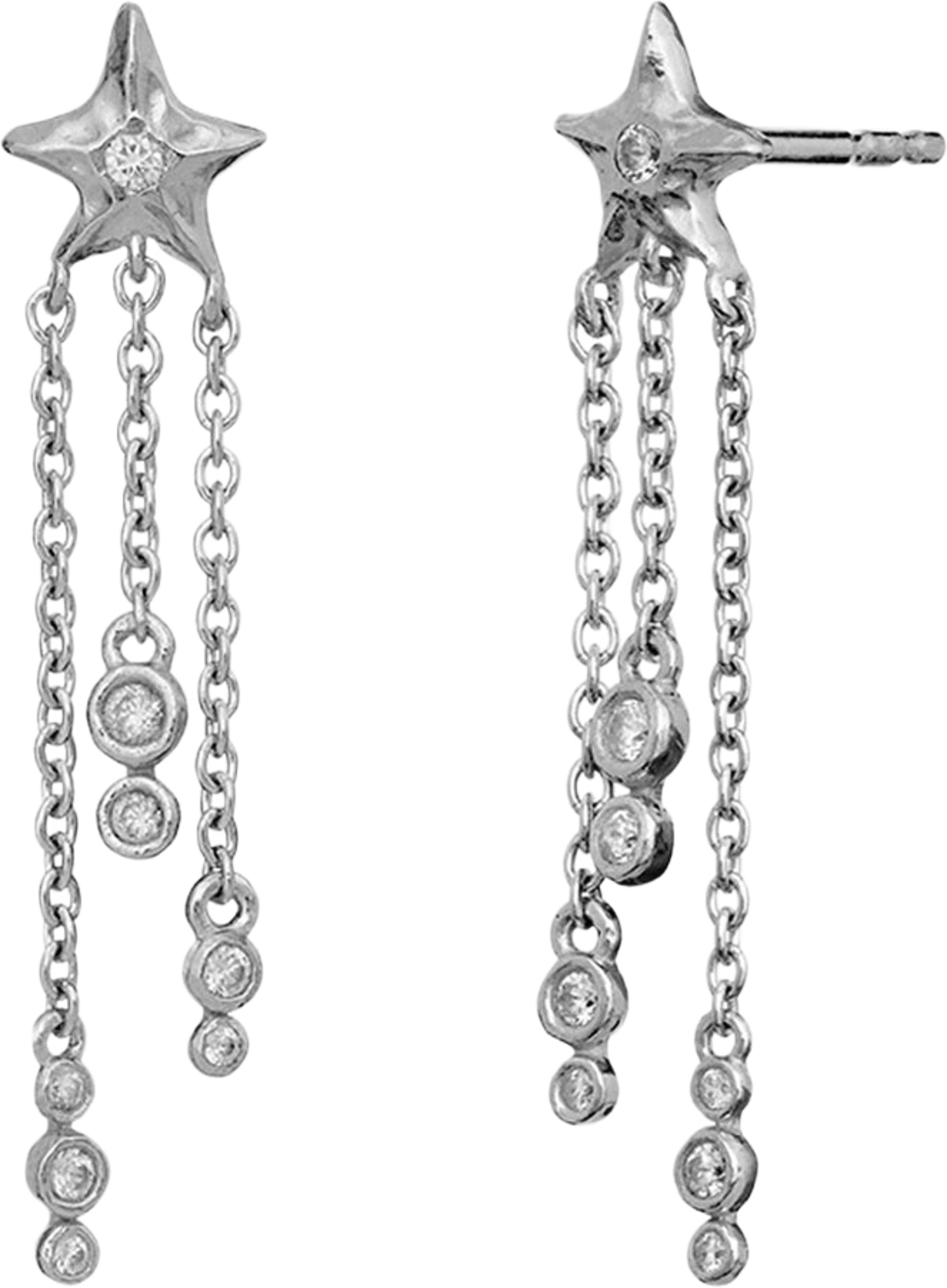 Maanesten Earrings Clara, från Maanesten, i färgen Silver. Klicka för att öppna bilden i stort format