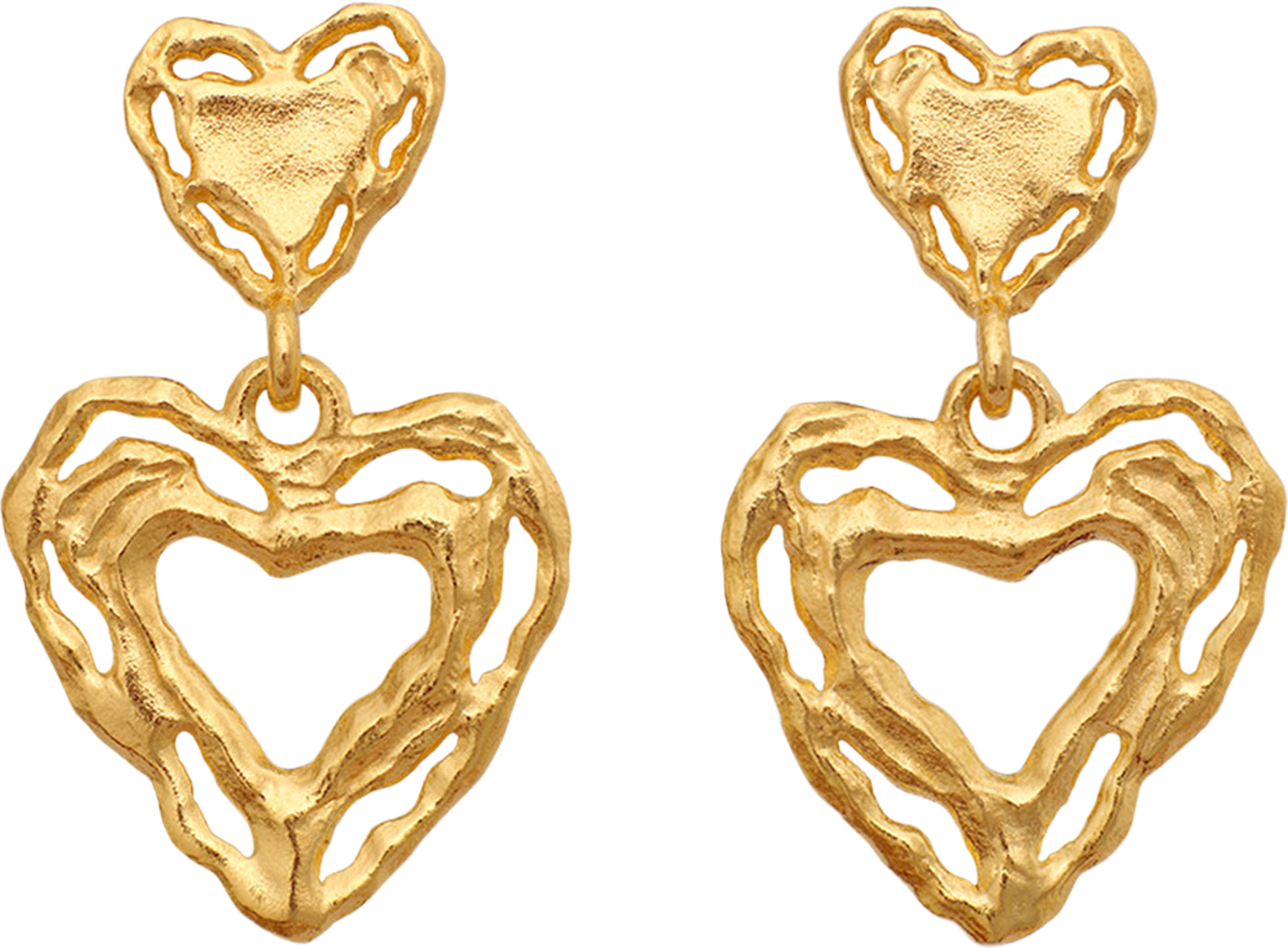 Maanesten Earrings Martha, från Maanesten, i färgen Gold. Klicka för att öppna bilden i stort format