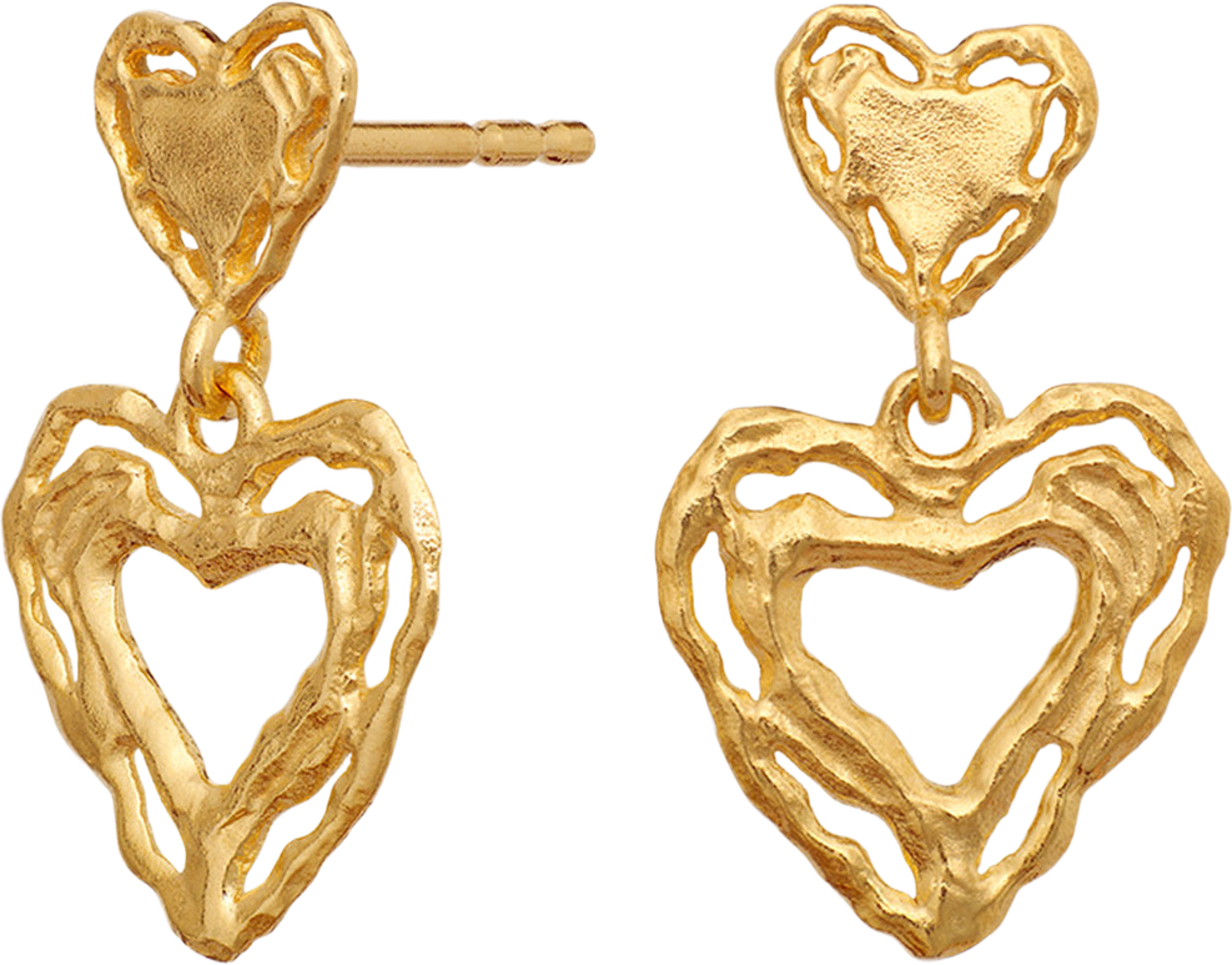 Maanesten Earrings Martha, från Maanesten, i färgen Gold. Klicka för att öppna bilden i stort format