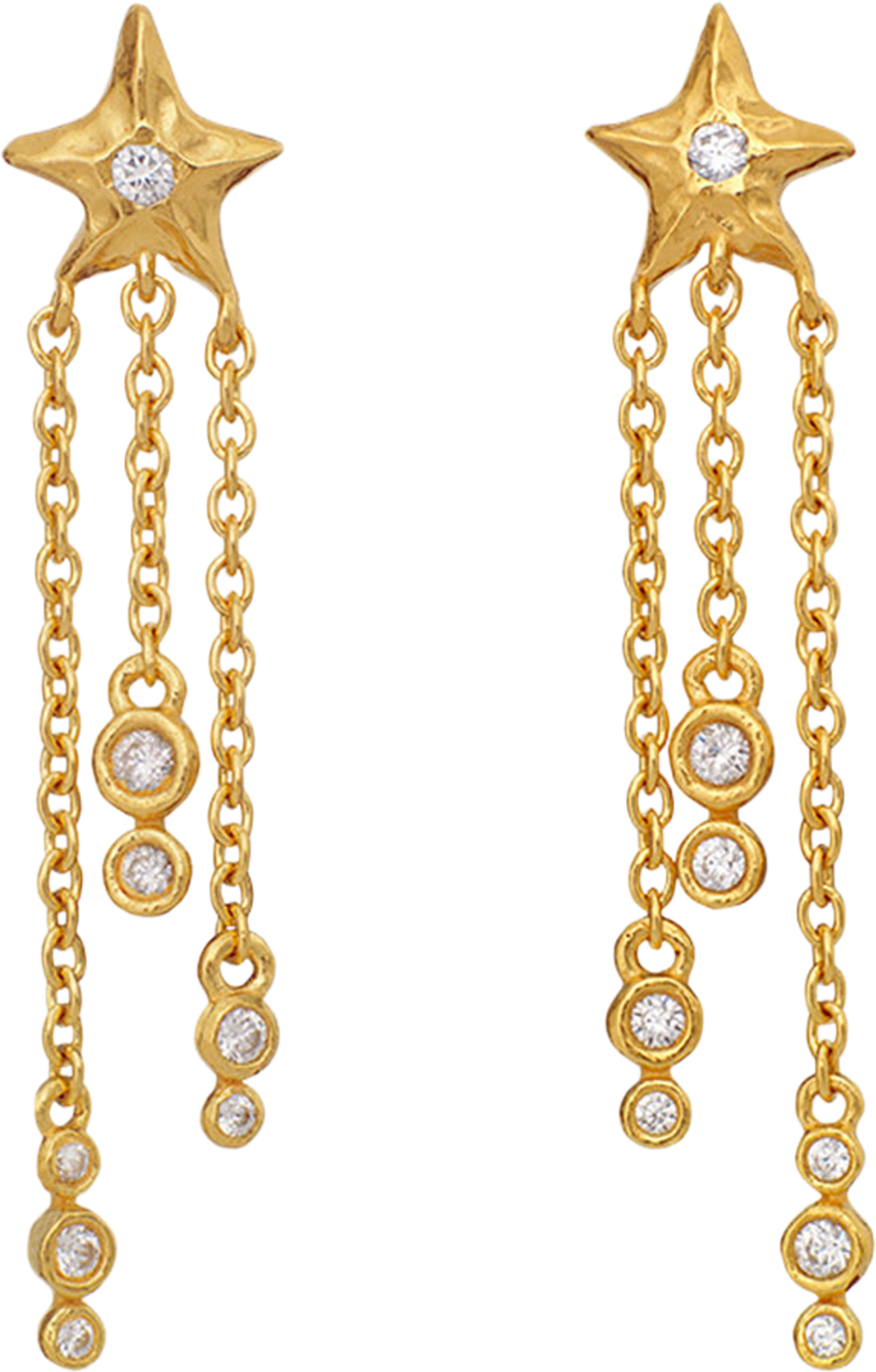 Maanesten Earrings Clara, från Maanesten, i färgen Gold. Klicka för att öppna bilden i stort format