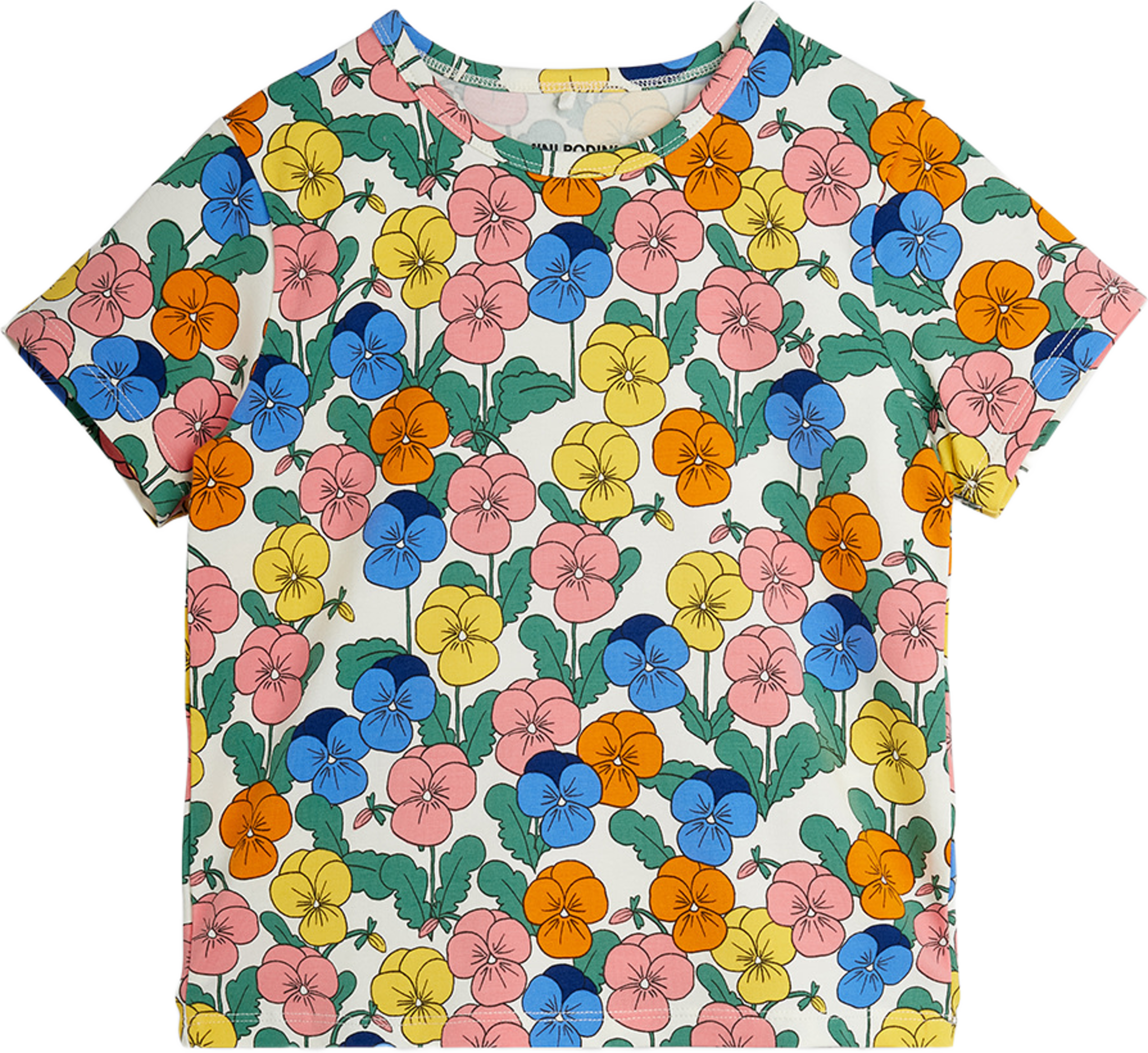 Violas t-shirt, från Mini Rodini, i färgen Multi. Klicka för att öppna bilden i stort format