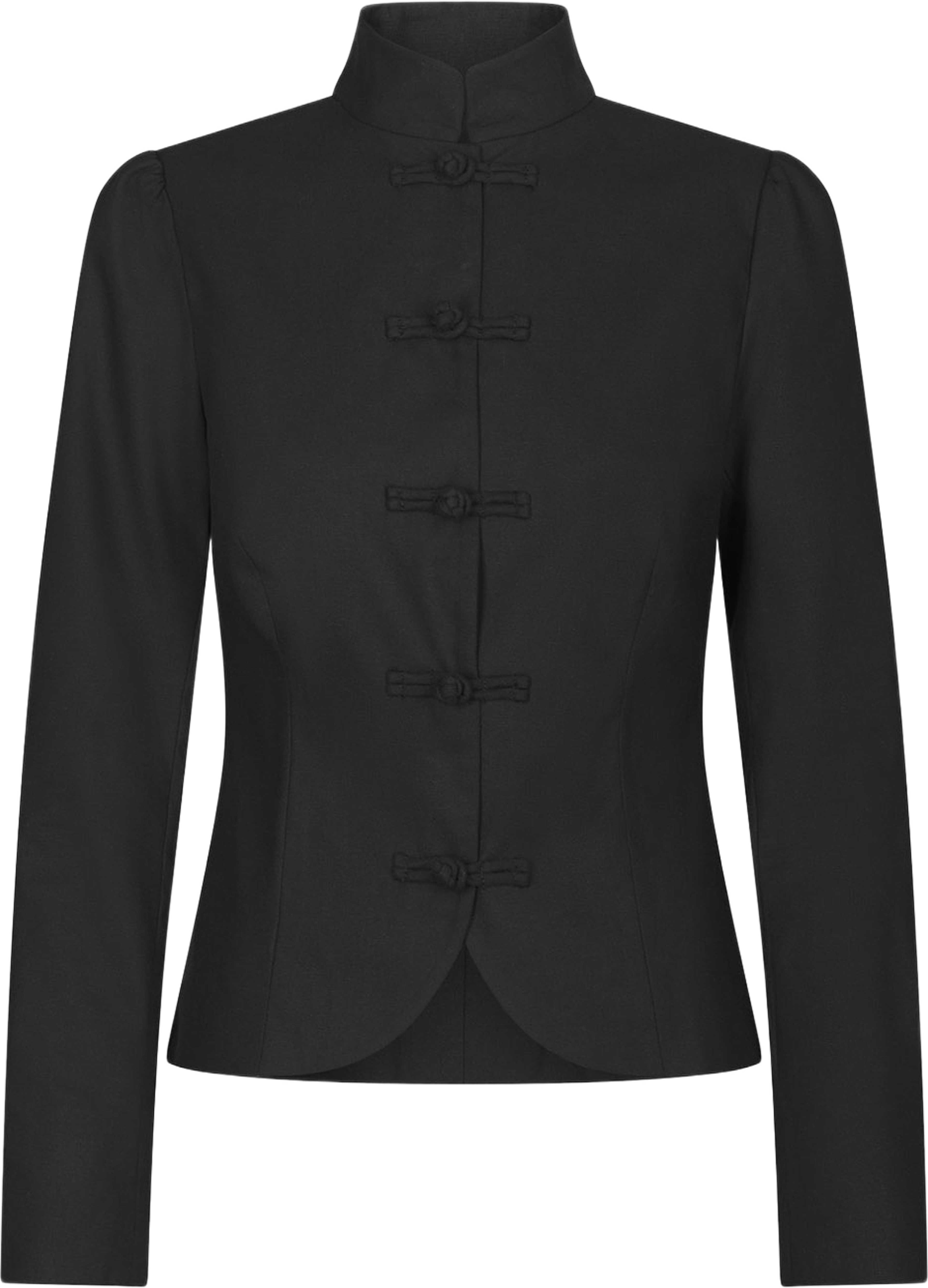 Ardena Linen Blazer, från Neo Noir, i färgen Black. Klicka för att öppna bilden i stort format