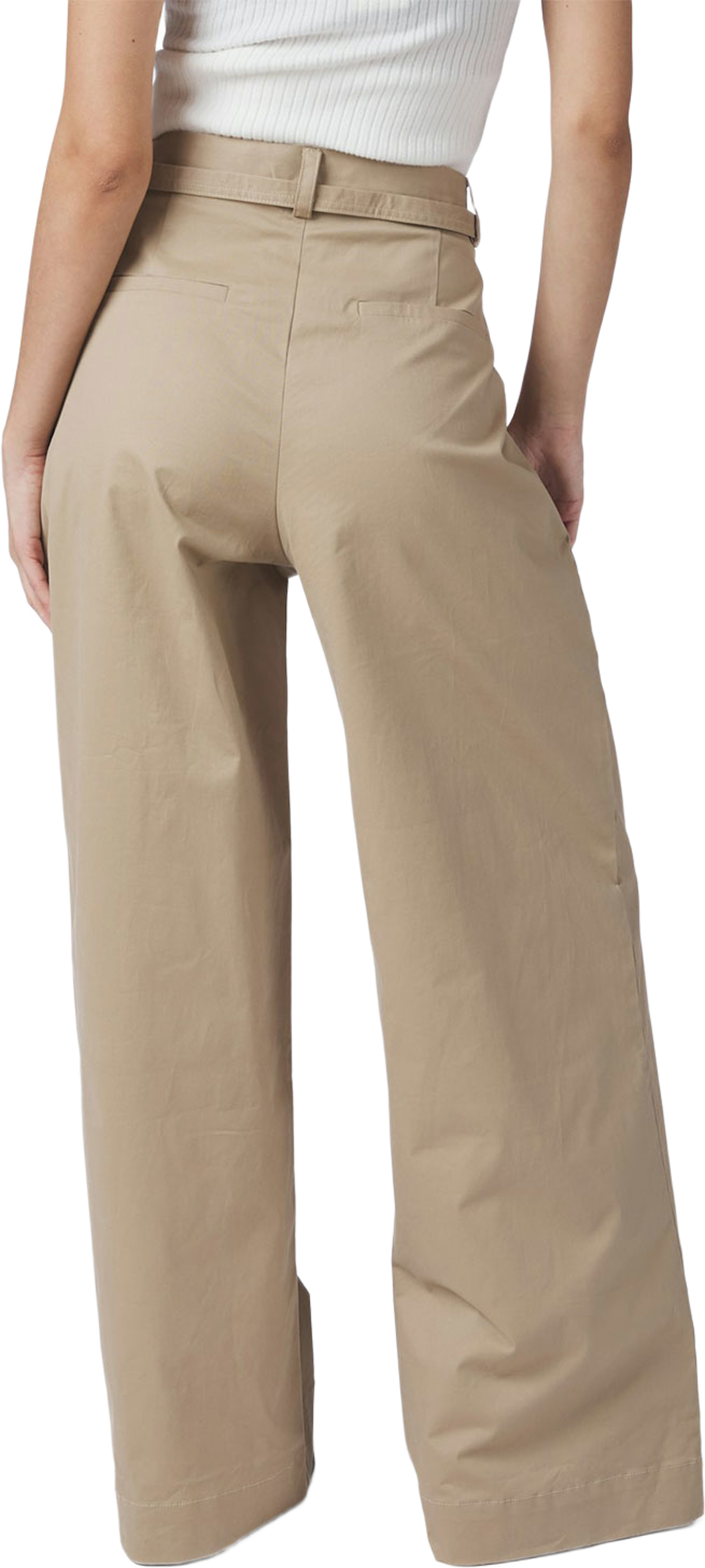 Malba Solid Pants, från Neo Noir, i färgen Camel. Klicka för att öppna bilden i stort format