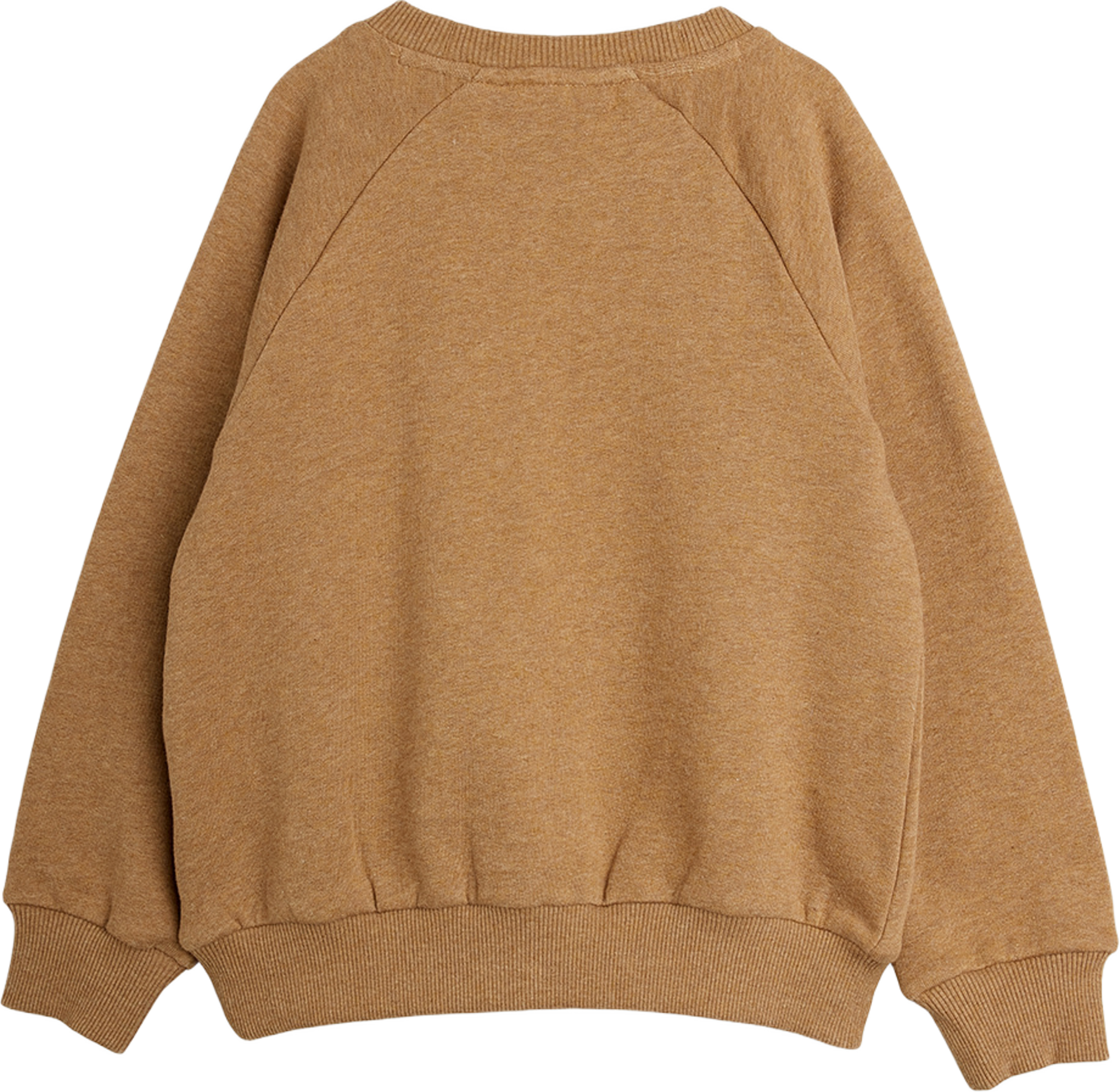Panther melange sweatshirt, från Mini Rodini, i färgen Brown. Klicka för att öppna bilden i stort format