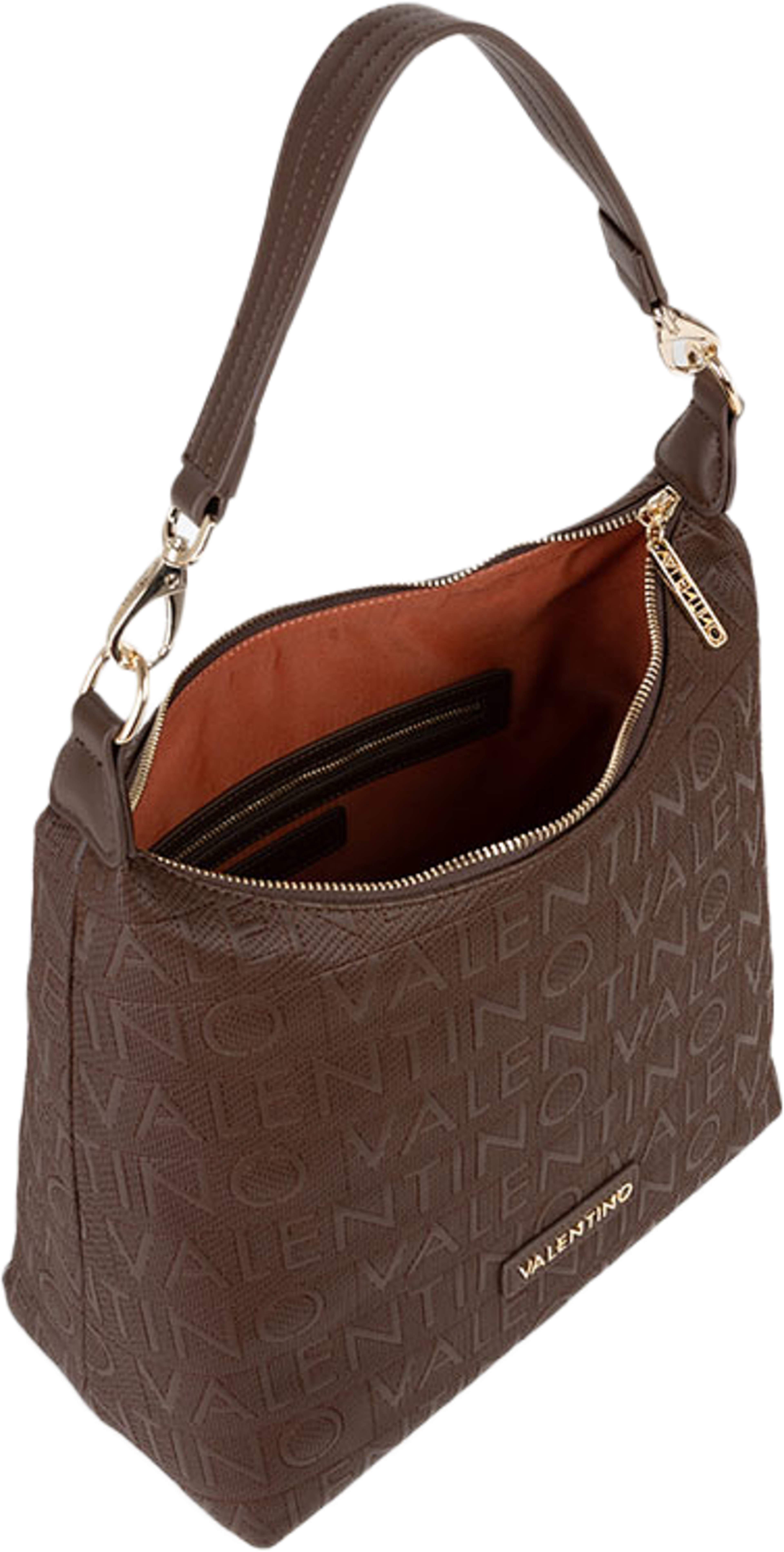 Sveva Shoulder Bag, från Valentino Bags, i färgen Caffe. Klicka för att öppna bilden i stort format