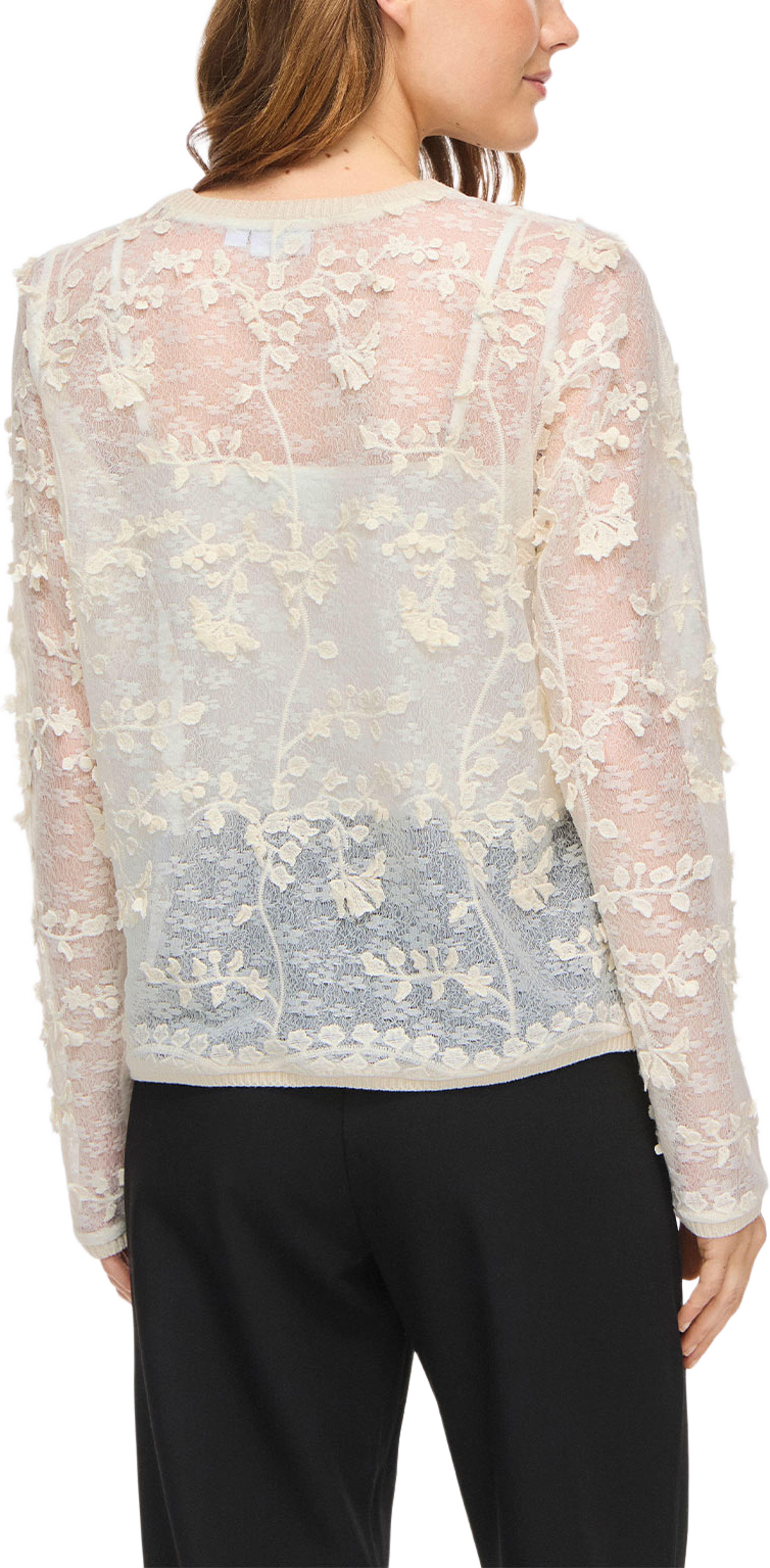 Vijulietta Knit Cardigan, från Vila, i färgen Birch. Klicka för att öppna bilden i stort format