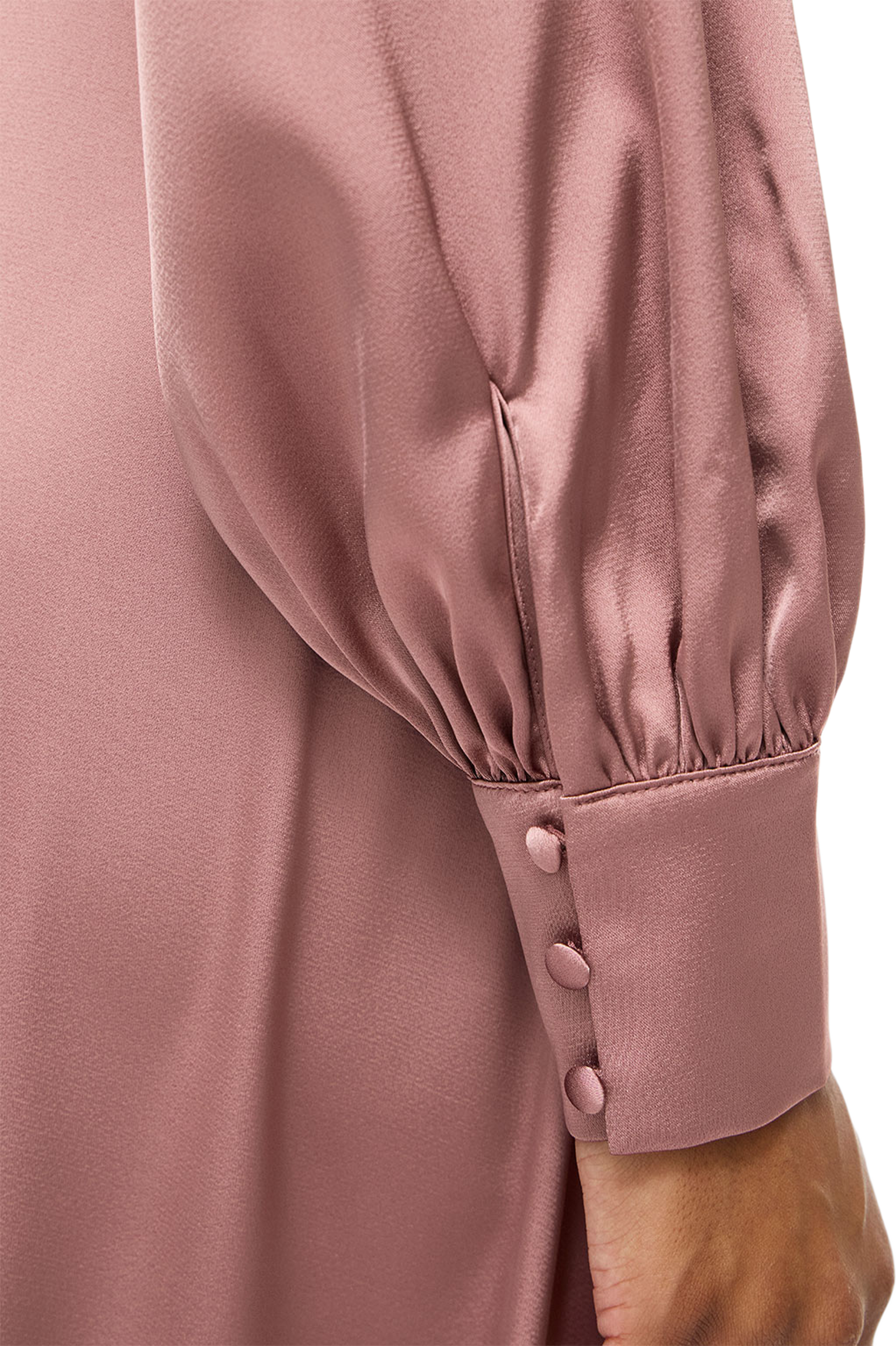 Vienna Ravenna Ankle Wrap Dress, från Vila, i färgen Nostalgia Rose. Klicka för att öppna bilden i stort format