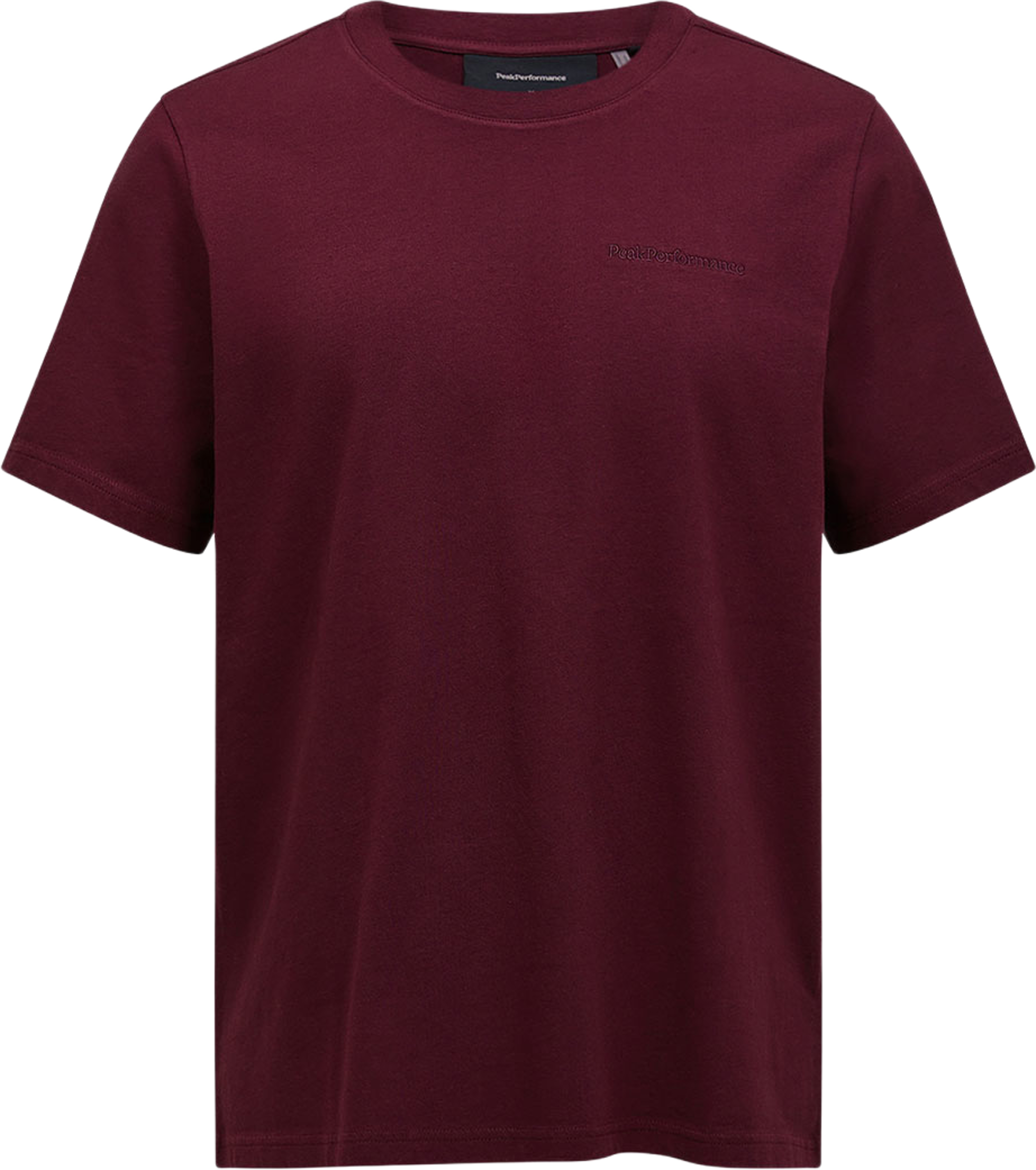 Original Small Logo Tee, från Peak Performance, i färgen Porto. Klicka för att öppna bilden i stort format
