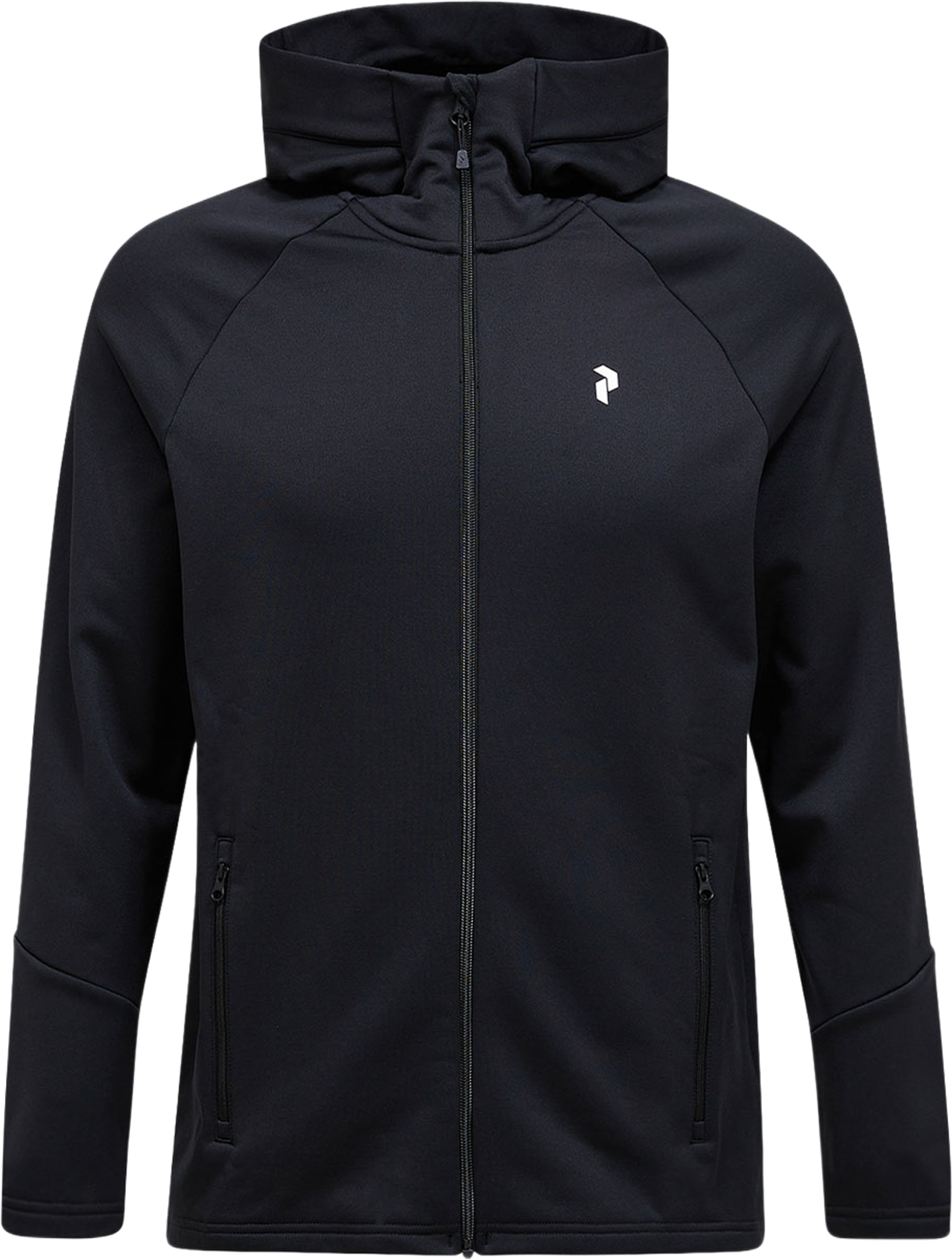 Rider Essentials Zip Hood, från Peak Performance, i färgen Black. Klicka för att öppna bilden i stort format