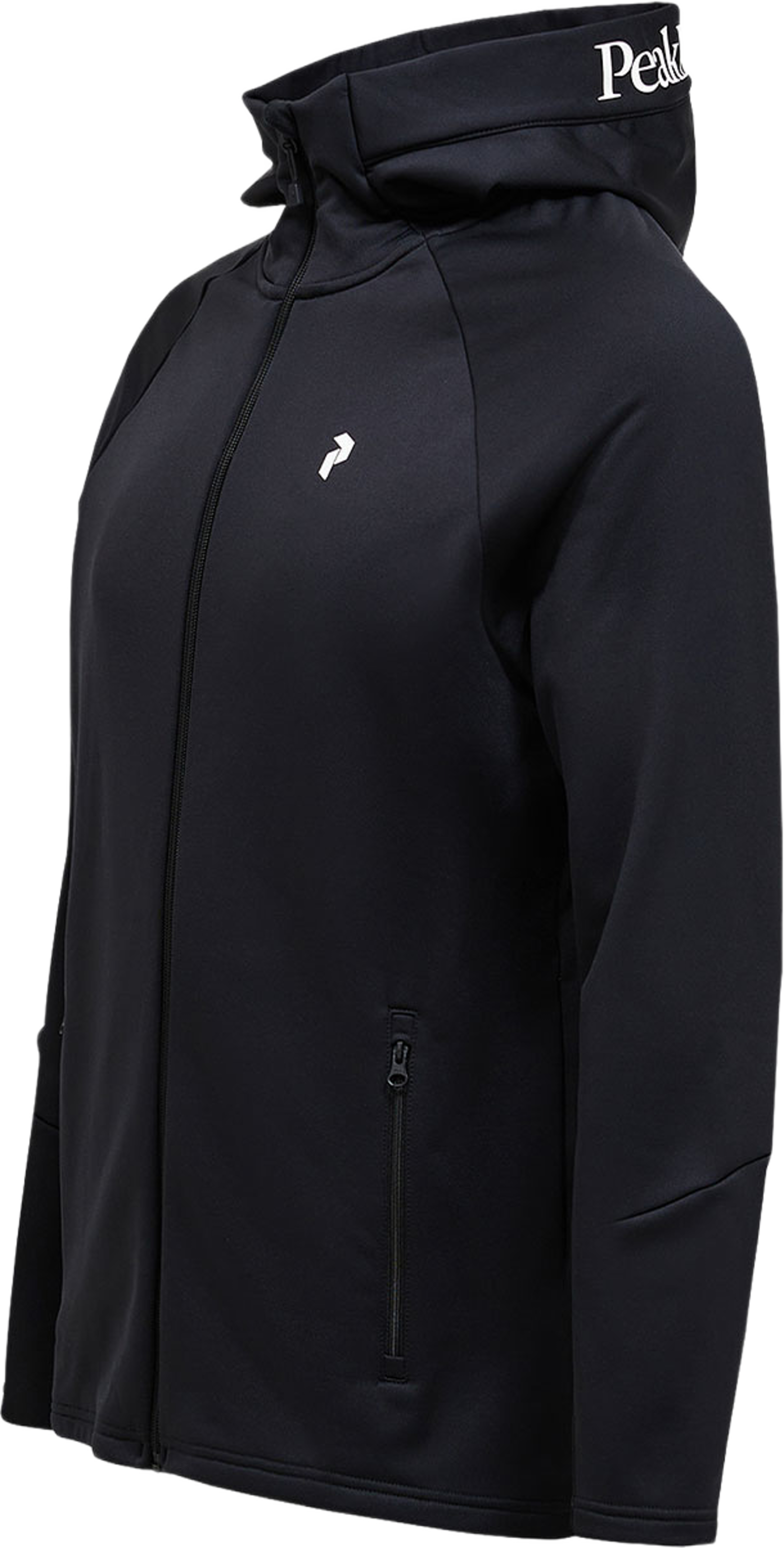 Rider Essentials Zip Hood, från Peak Performance, i färgen Black. Klicka för att öppna bilden i stort format