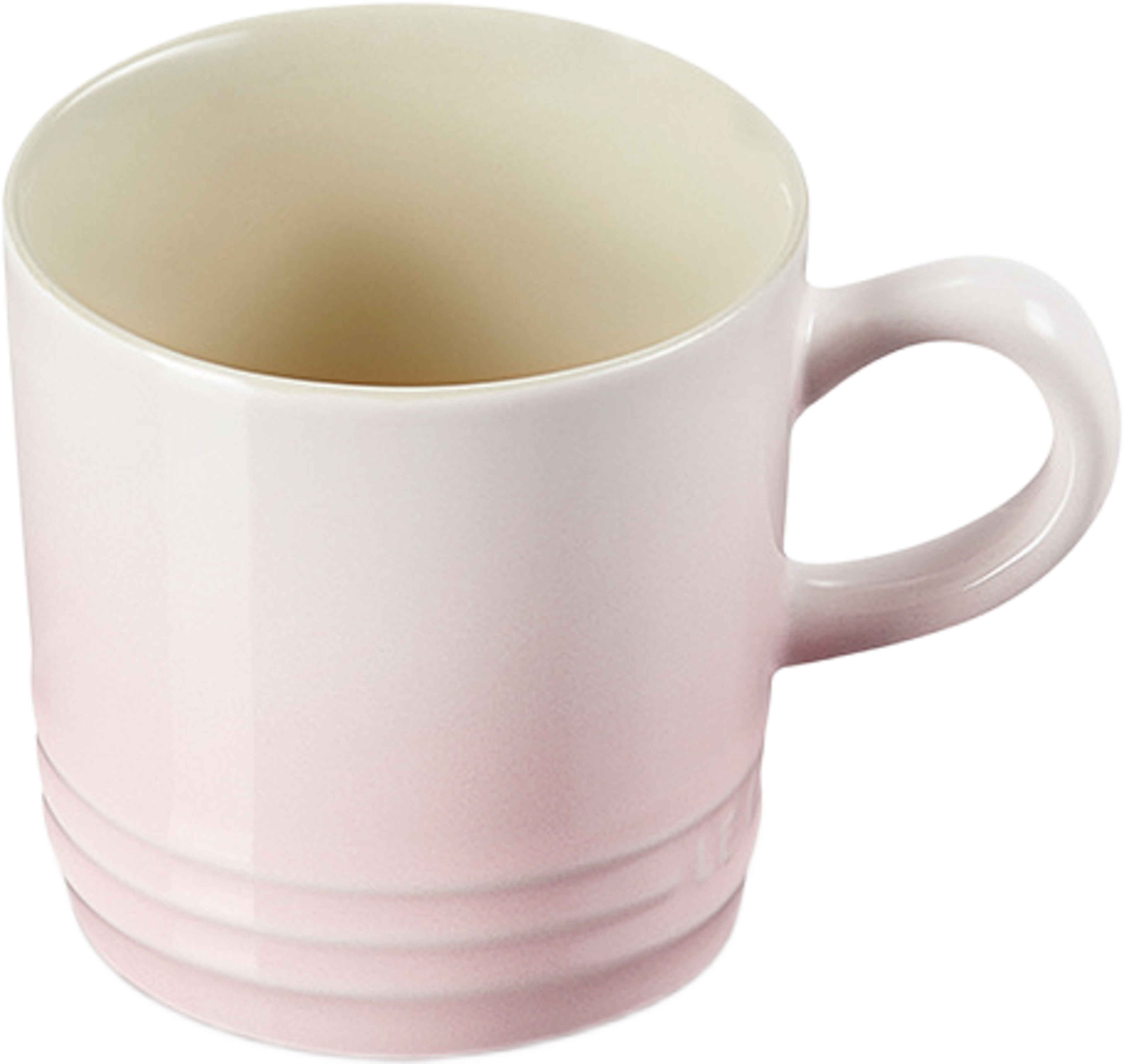 Signature stengods espressokopp 100ml Shell Pink, från Le Creuset, i färgen Shell Pink. Klicka för att öppna bilden i stort format