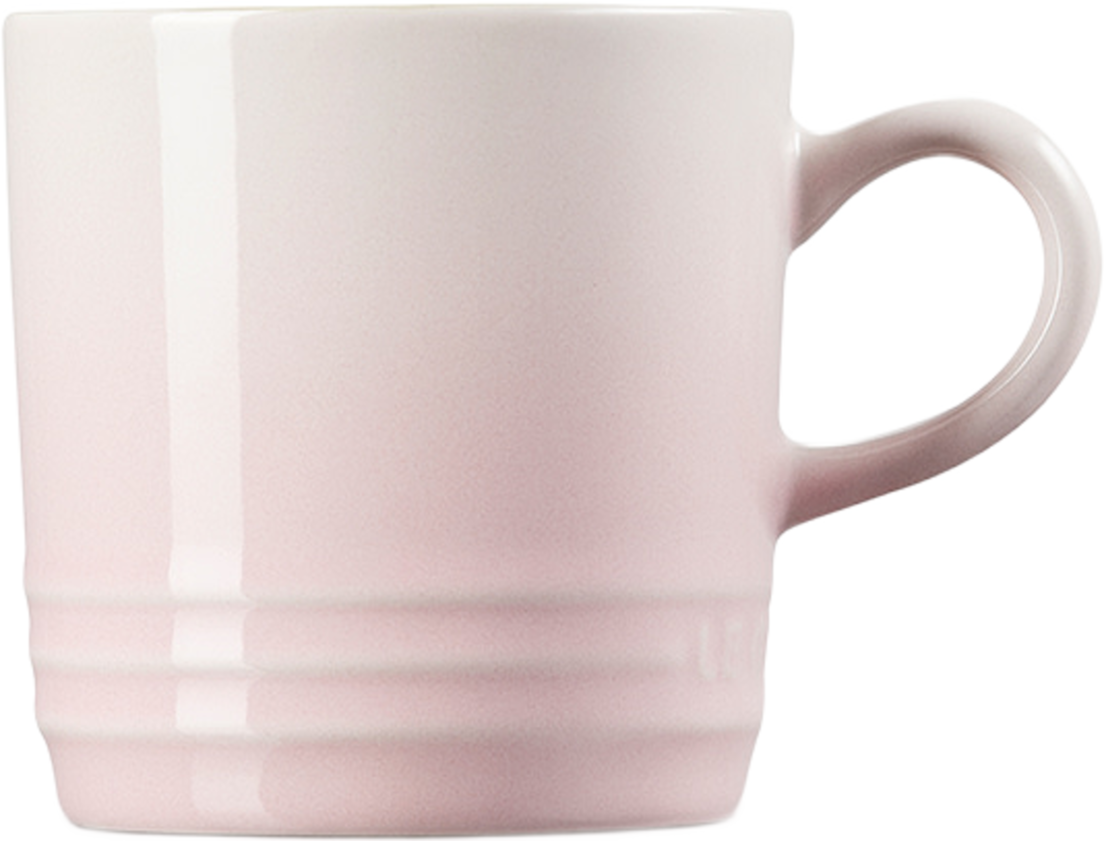 Signature stengods cappuccinomugg 200ml Shell Pink, från Le Creuset, i färgen Shell Pink. Klicka för att öppna bilden i stort format