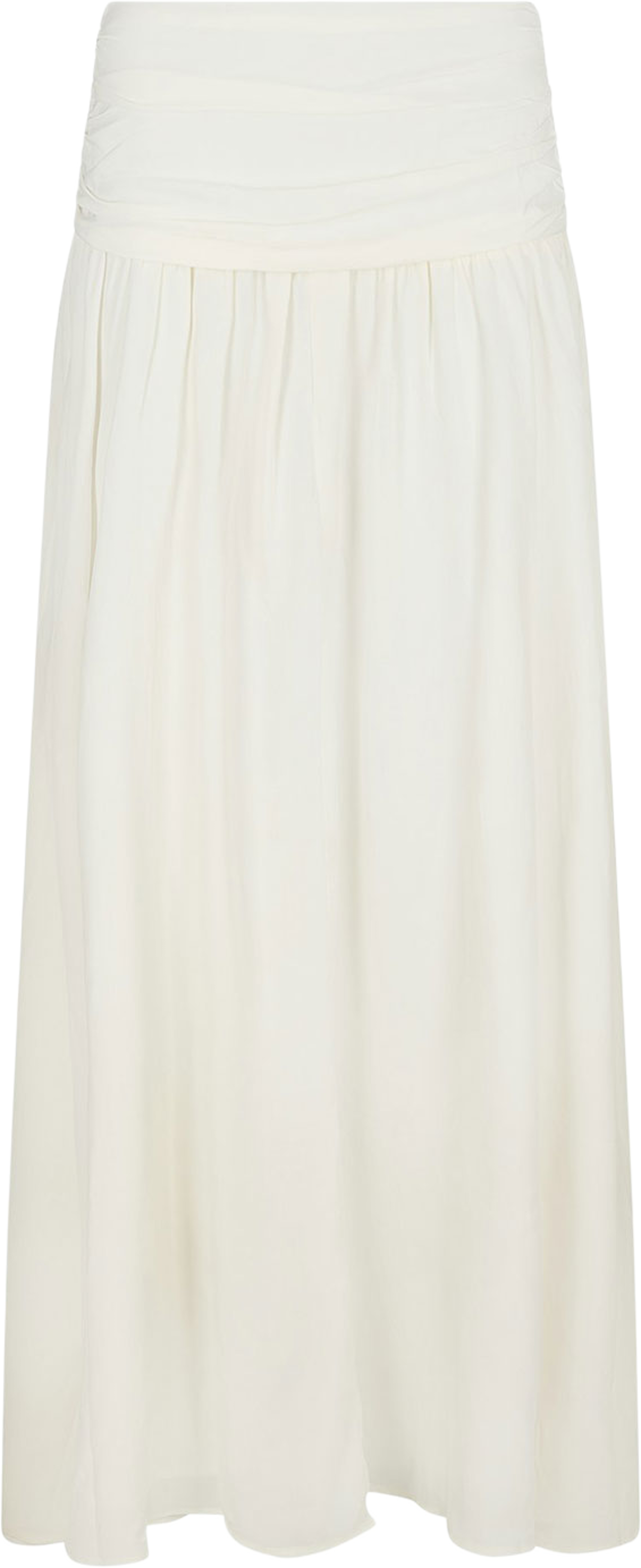 Morien Woven Maxi Skirt, från Neo Noir, i färgen Off White. Klicka för att öppna bilden i stort format